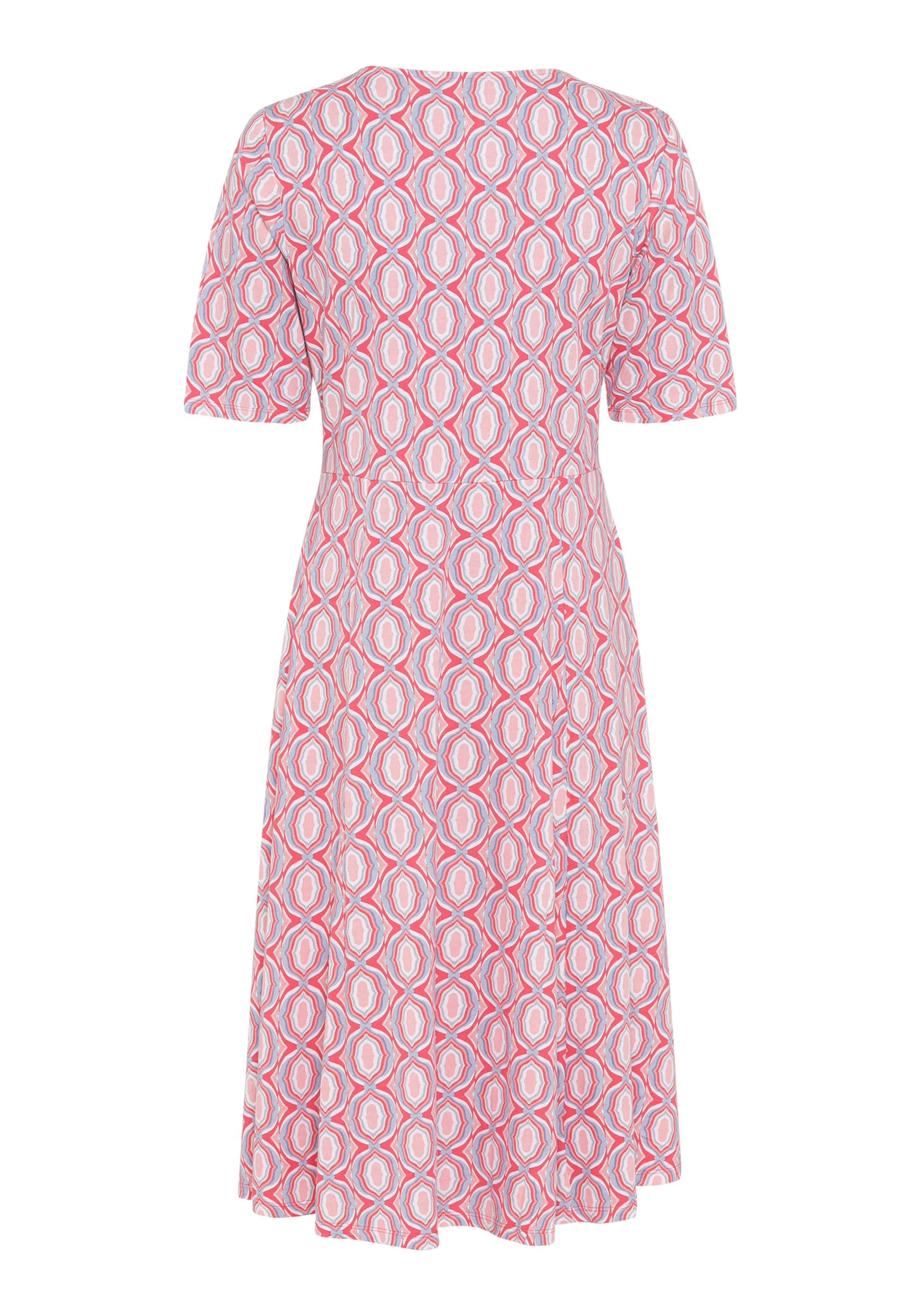 Ornamental Print A-Line Dress - Image 4