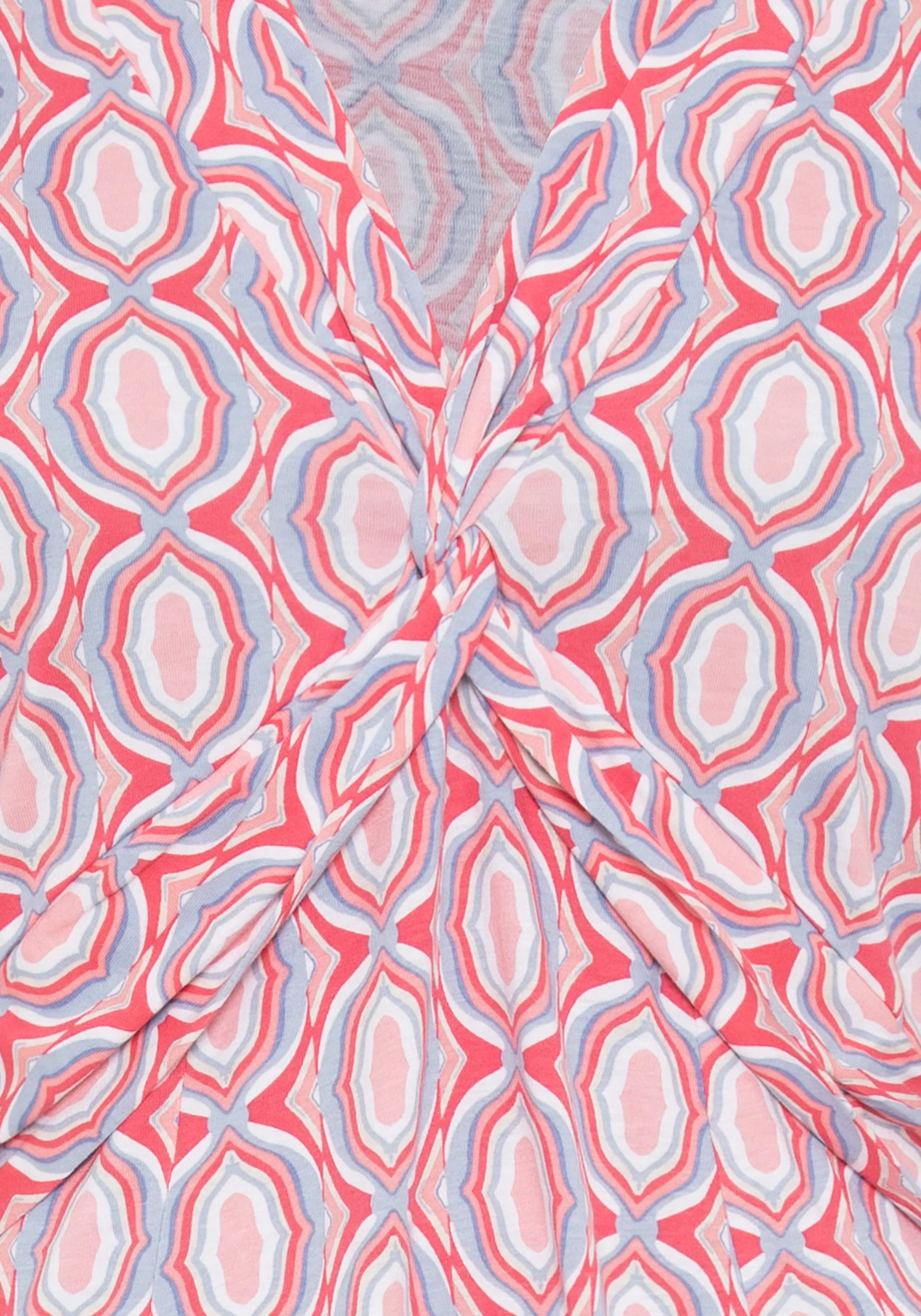 Ornamental Print A-Line Dress - Image 5
