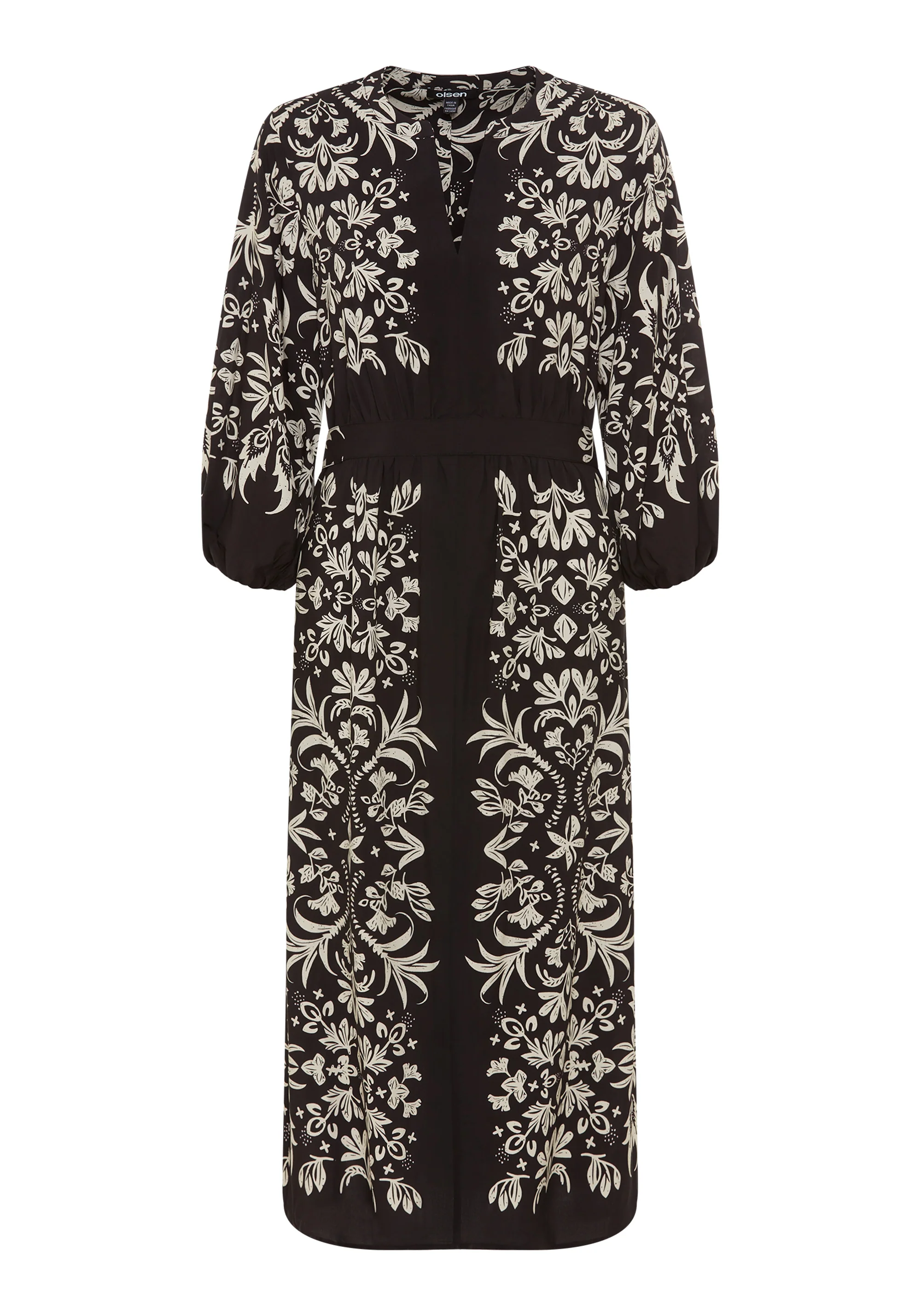Ornamental Print Dress - Image 4