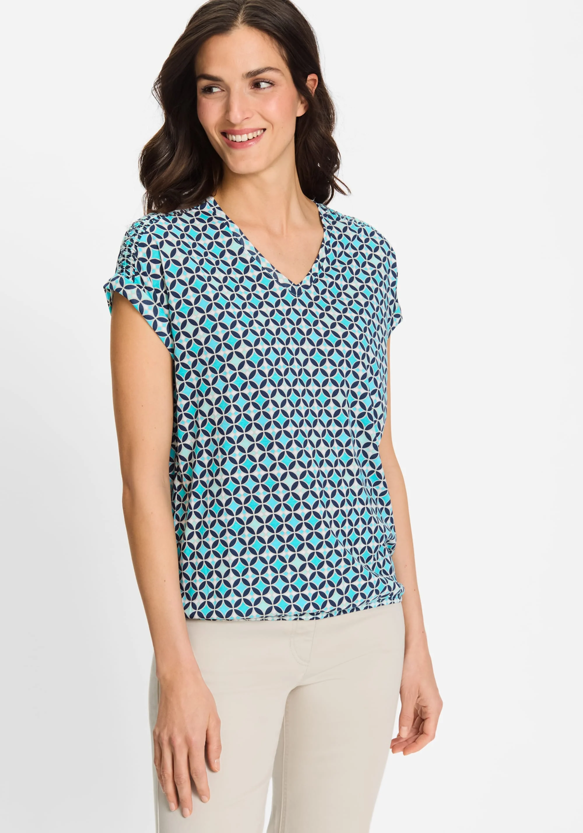 Ornamental Print T-Shirt