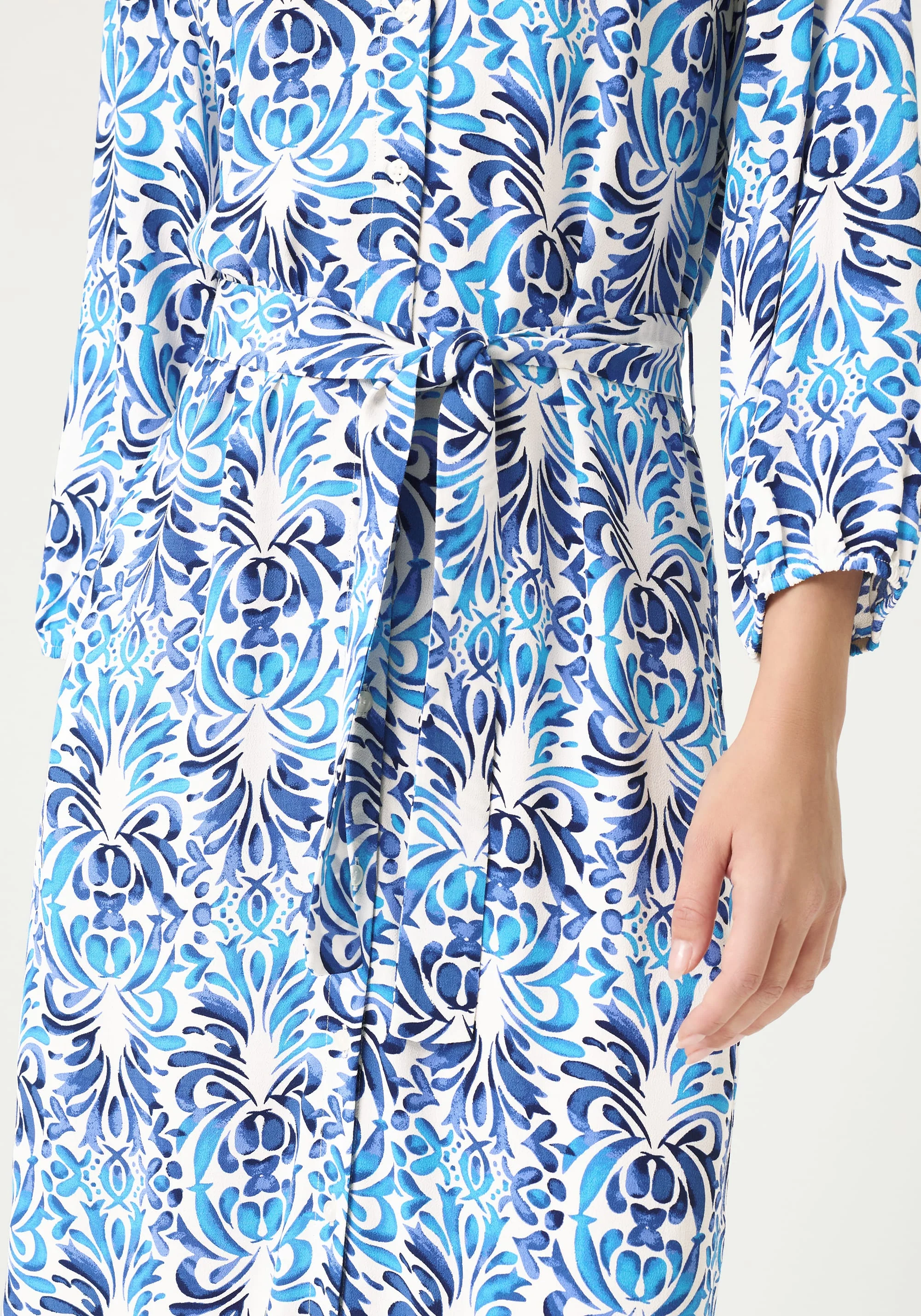 Ornamental Tunic Shirt Dress - Image 4