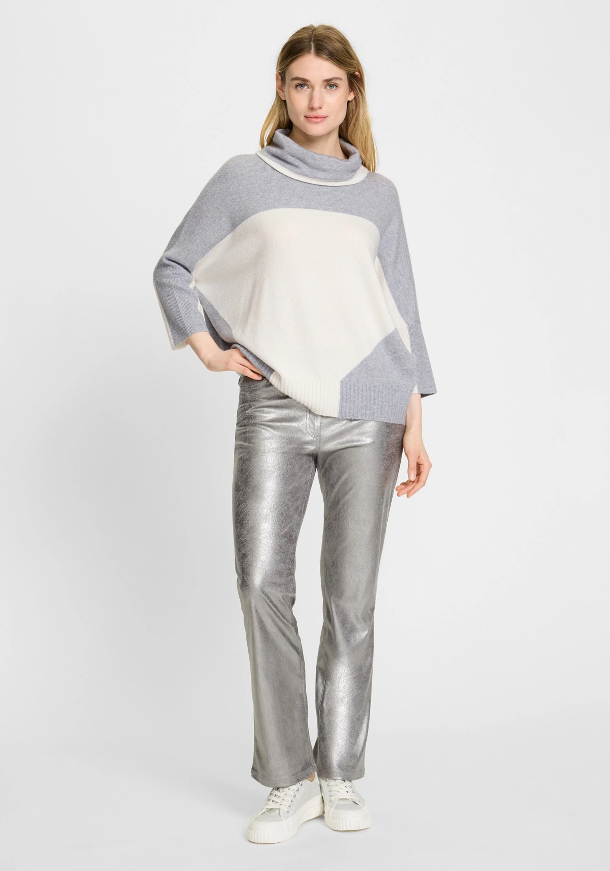 Oversized Turtleneck Sweater - Image 3