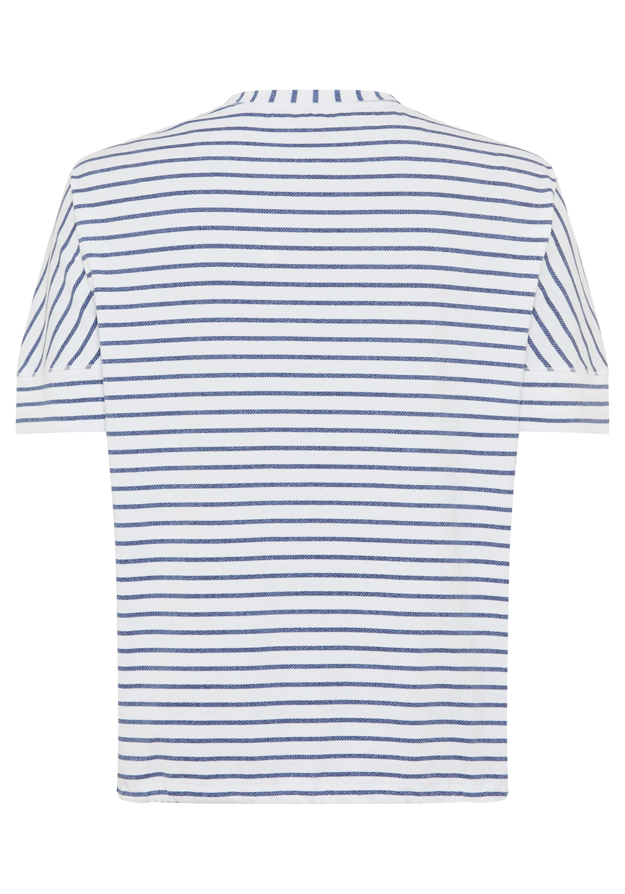 Paisley Denim and Stripe T-Shirt - Image 4