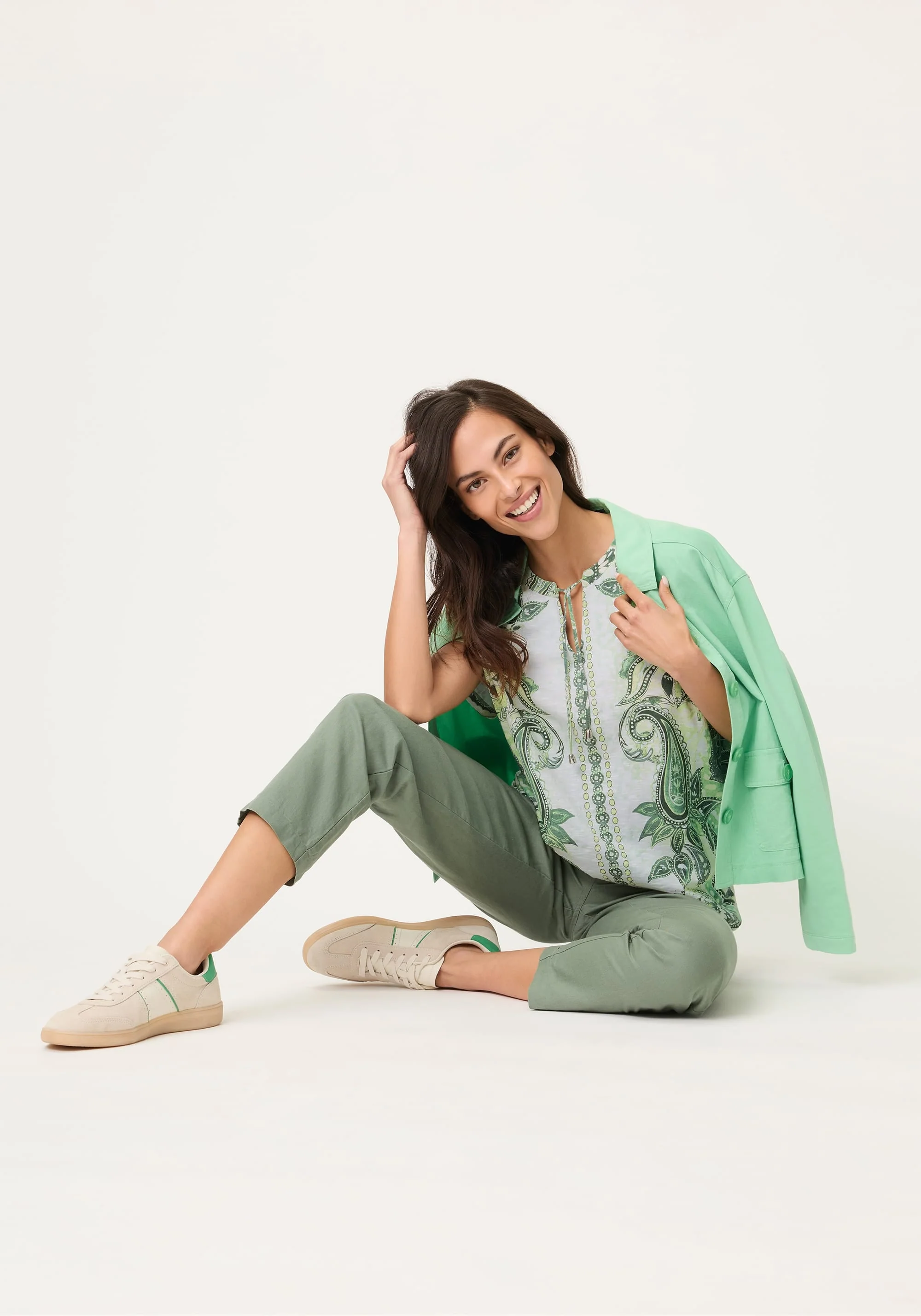 Paisley Panneaux Print T-Shirt - Image 4