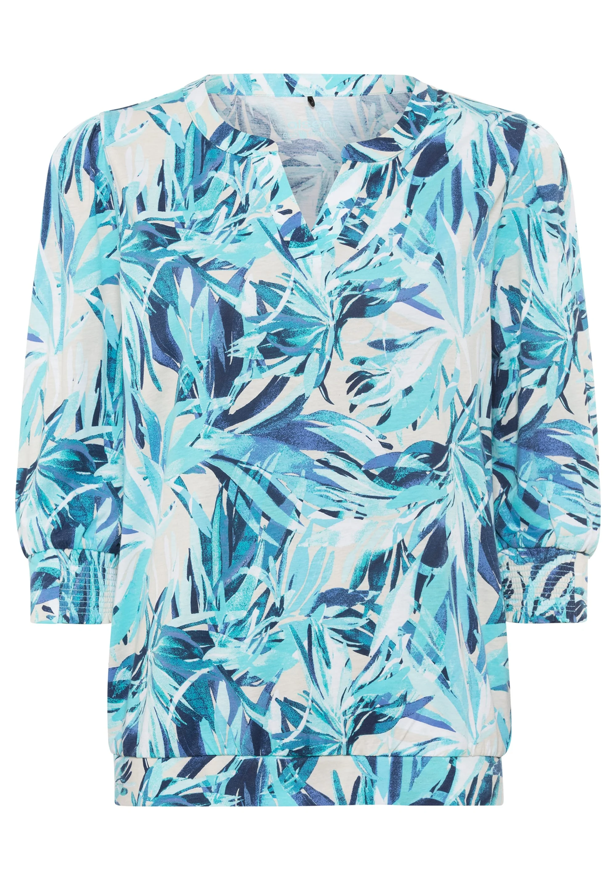 Palm Print Tunic T-Shirt - Image 3