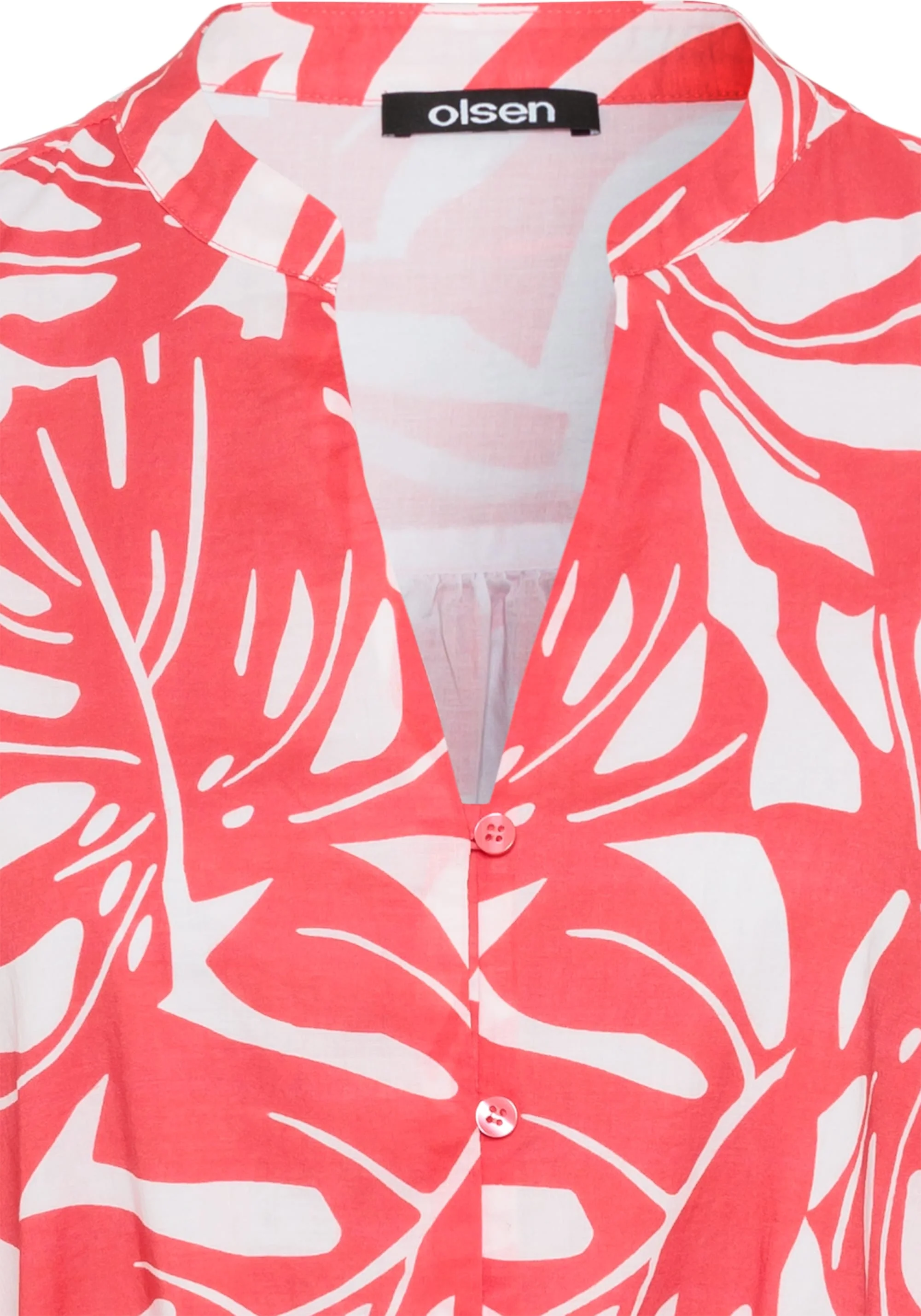 Palm Statement Print Dress - Image 6