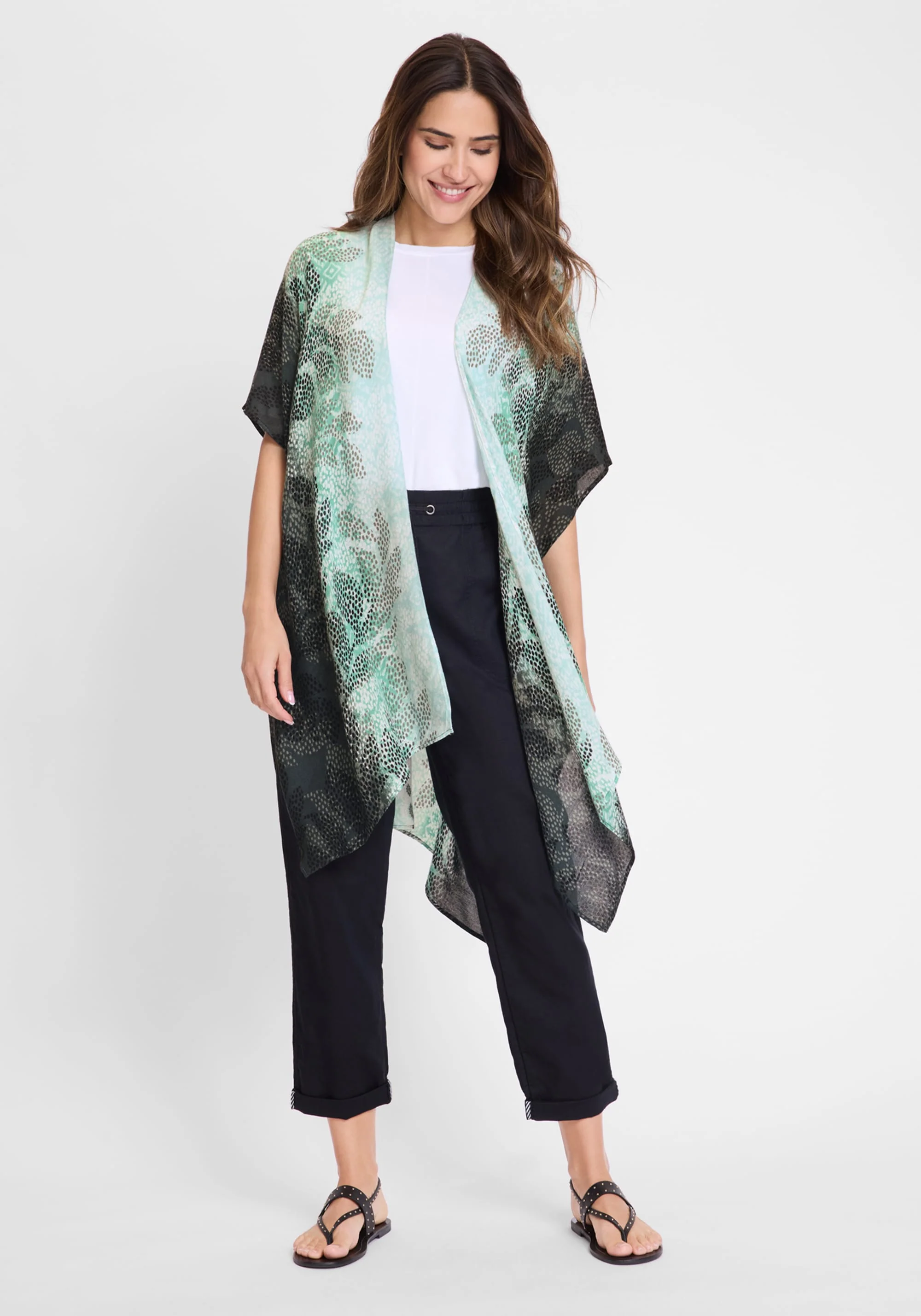 Panneaux Print Summer Cape - Image 3