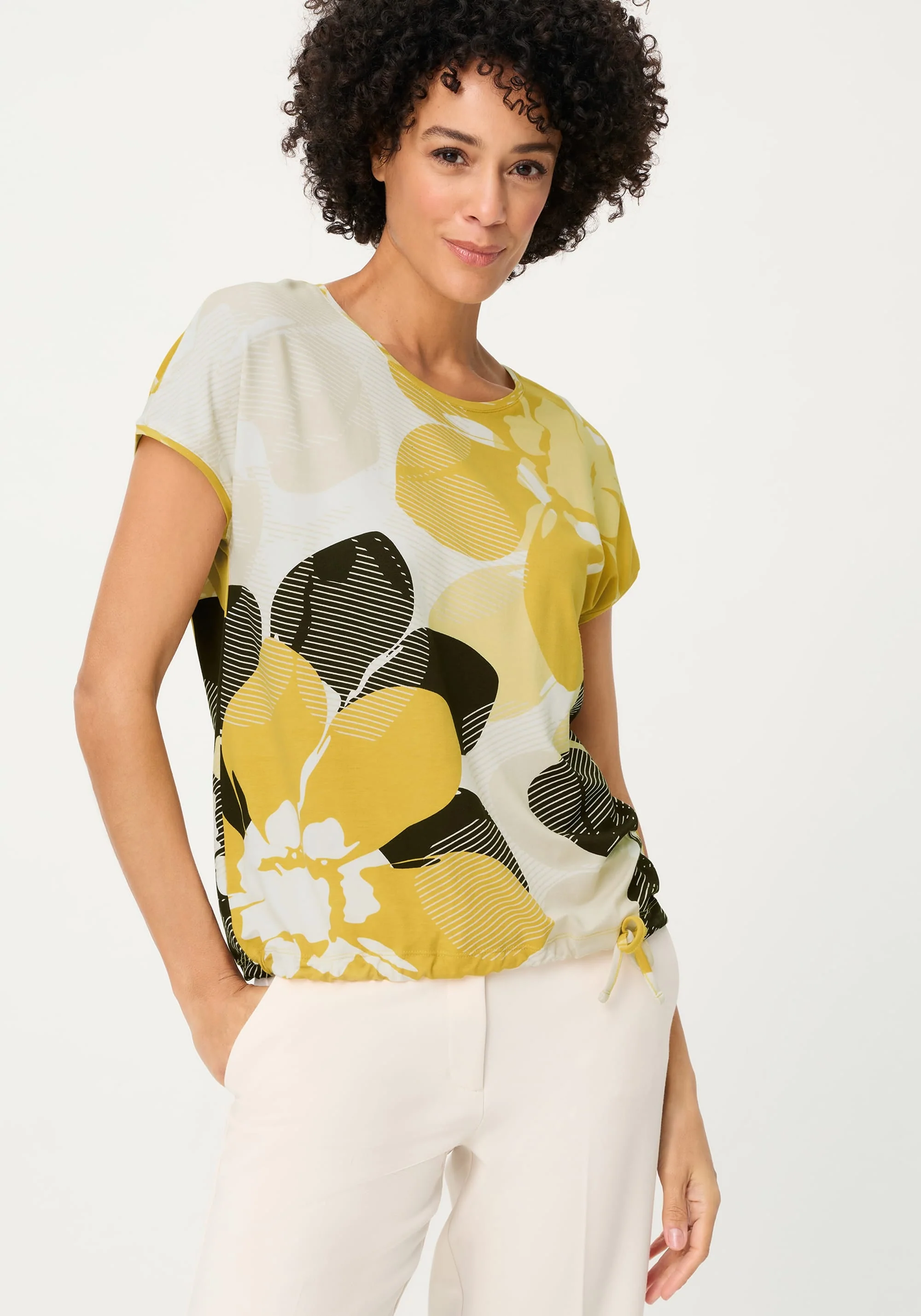Panneaux Print T-Shirt