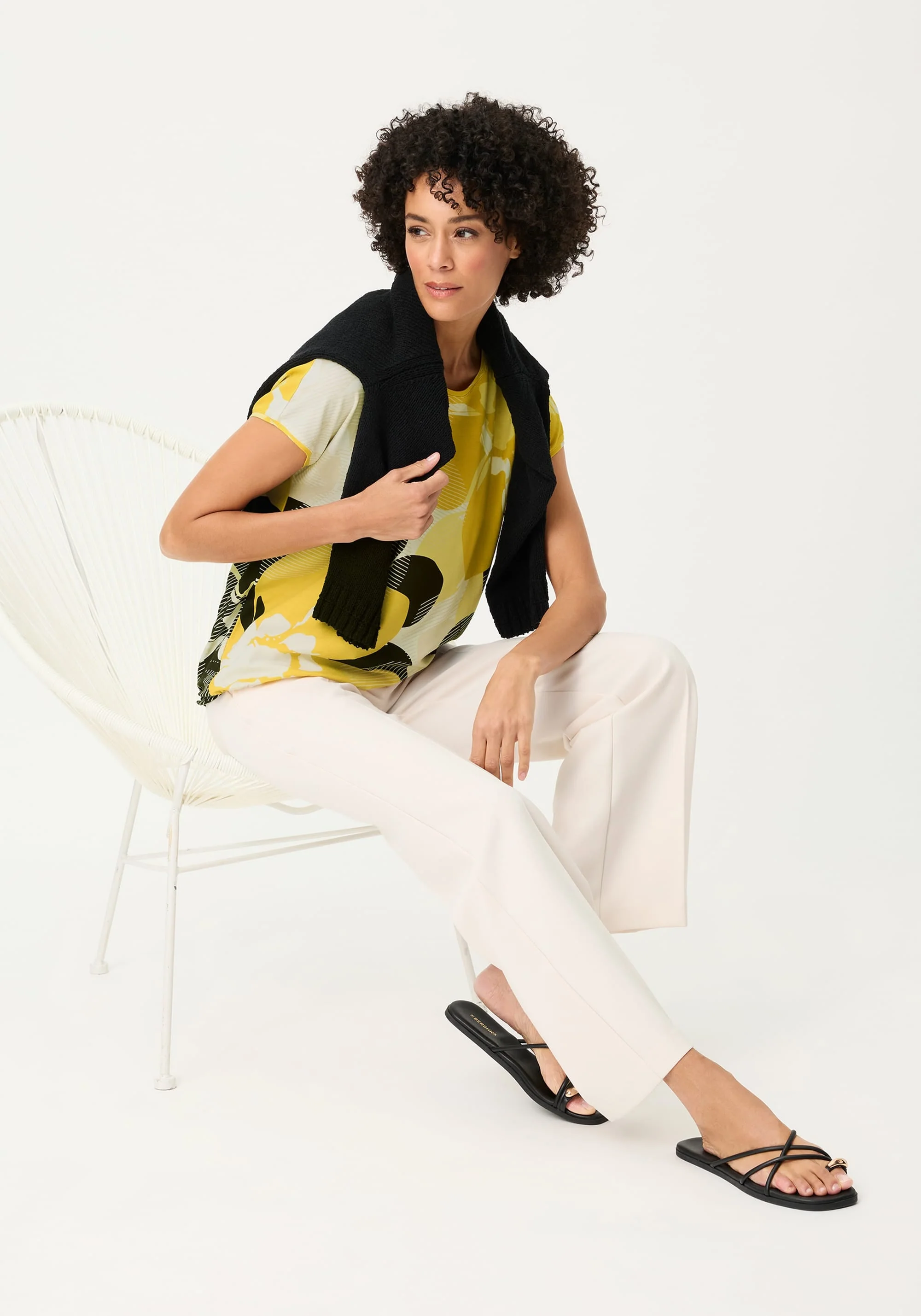 Panneaux Print T-Shirt - Image 4