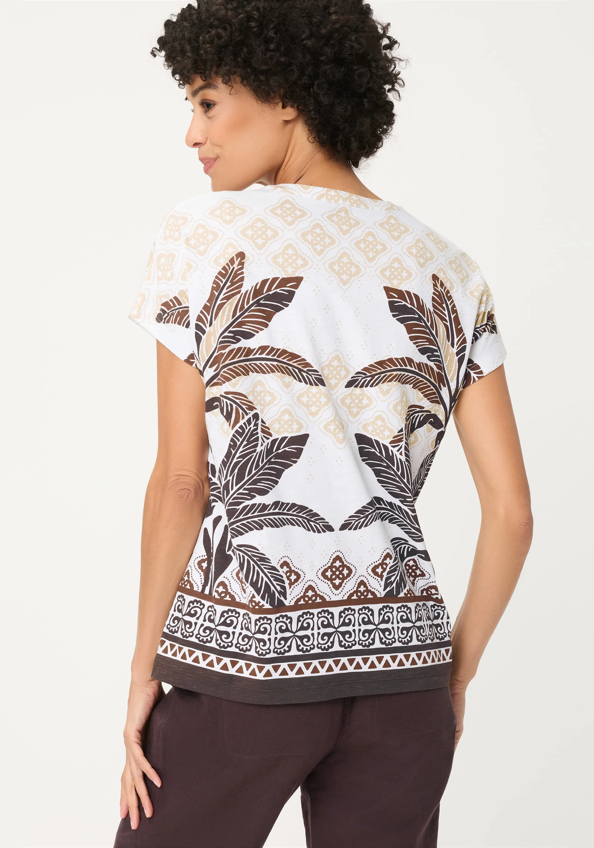 Panneaux Print T-Shirt - Image 2