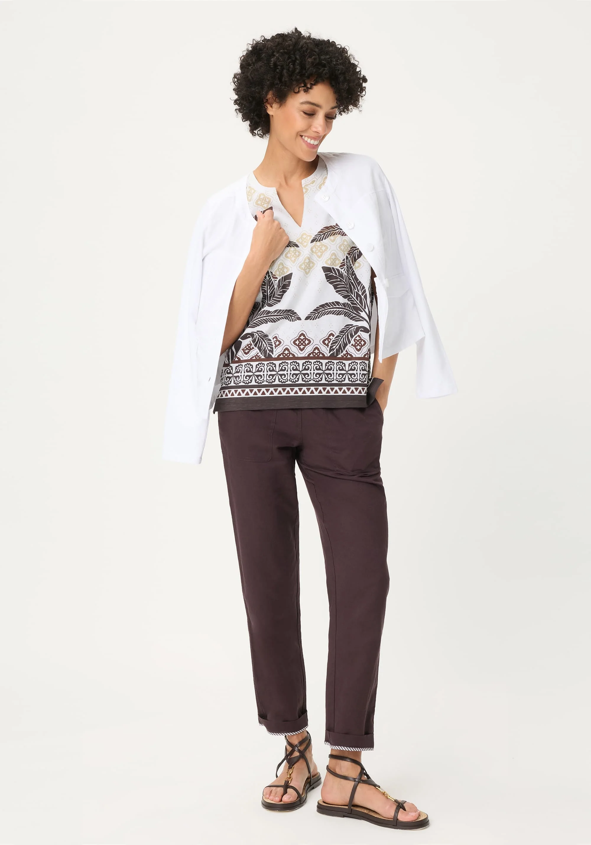 Panneaux Print T-Shirt - Image 4