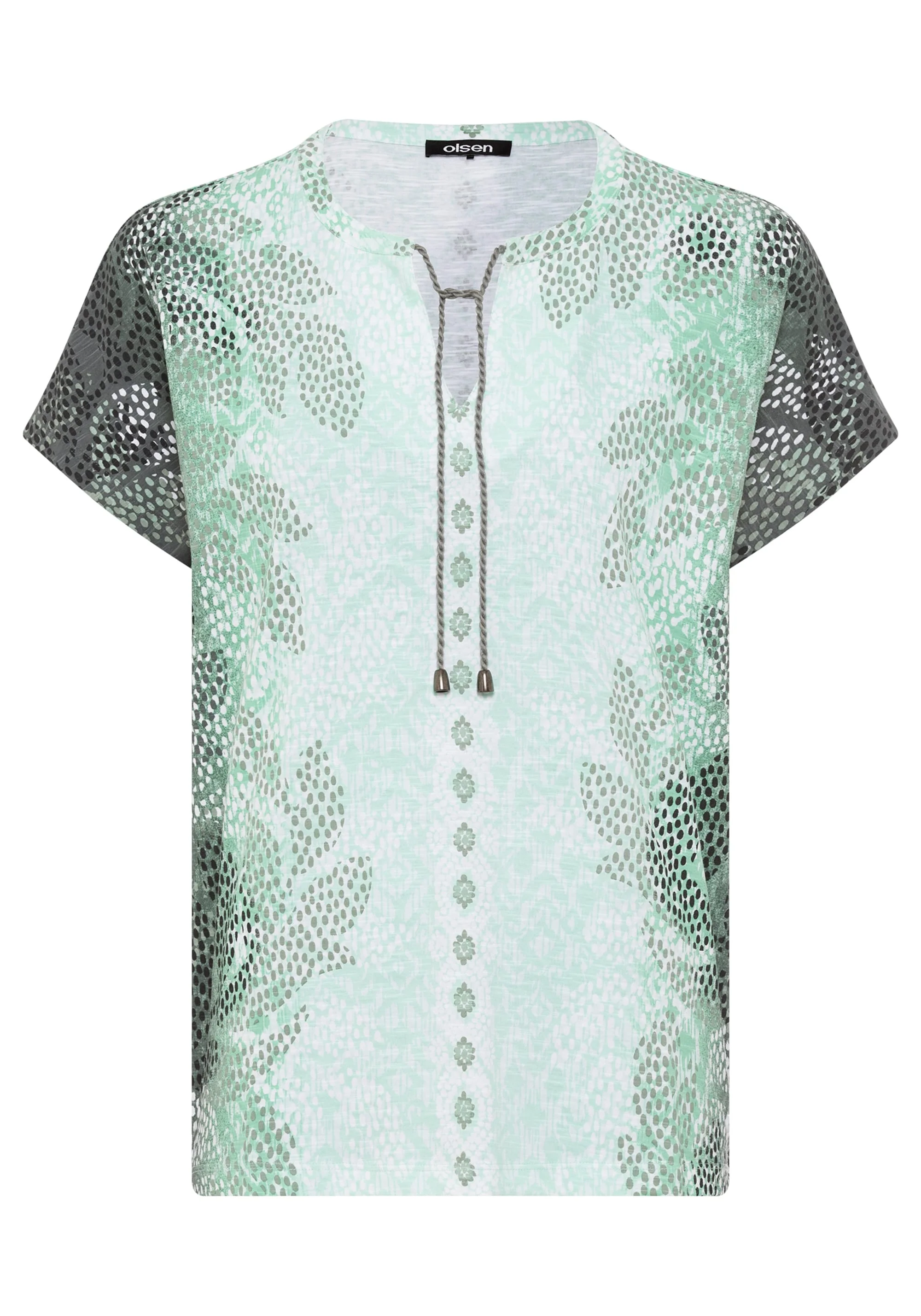 Panneaux  Print Tunic T-Shirt - Image 4