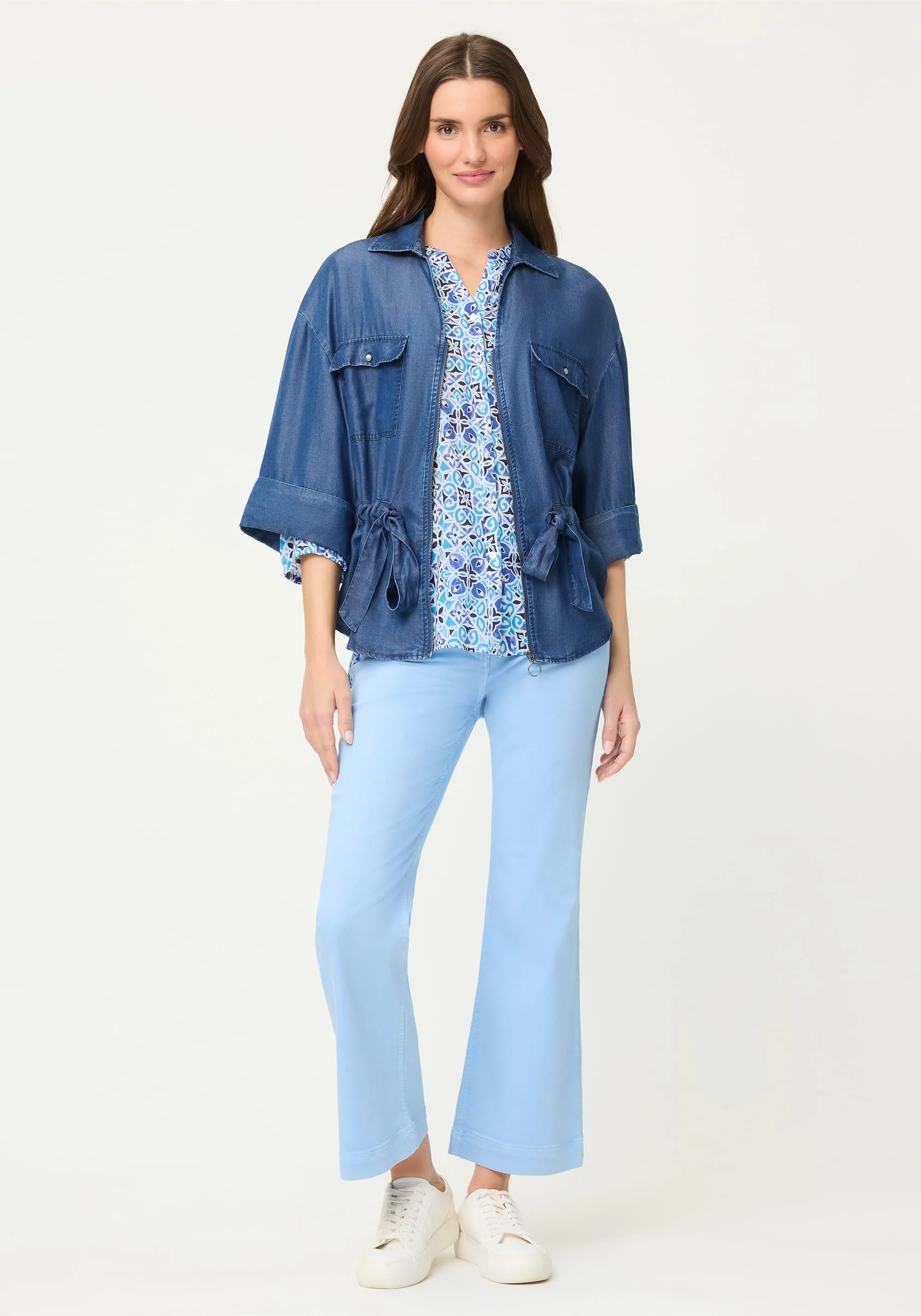 Panneaux Tile Print Tunic Shirt - Image 5