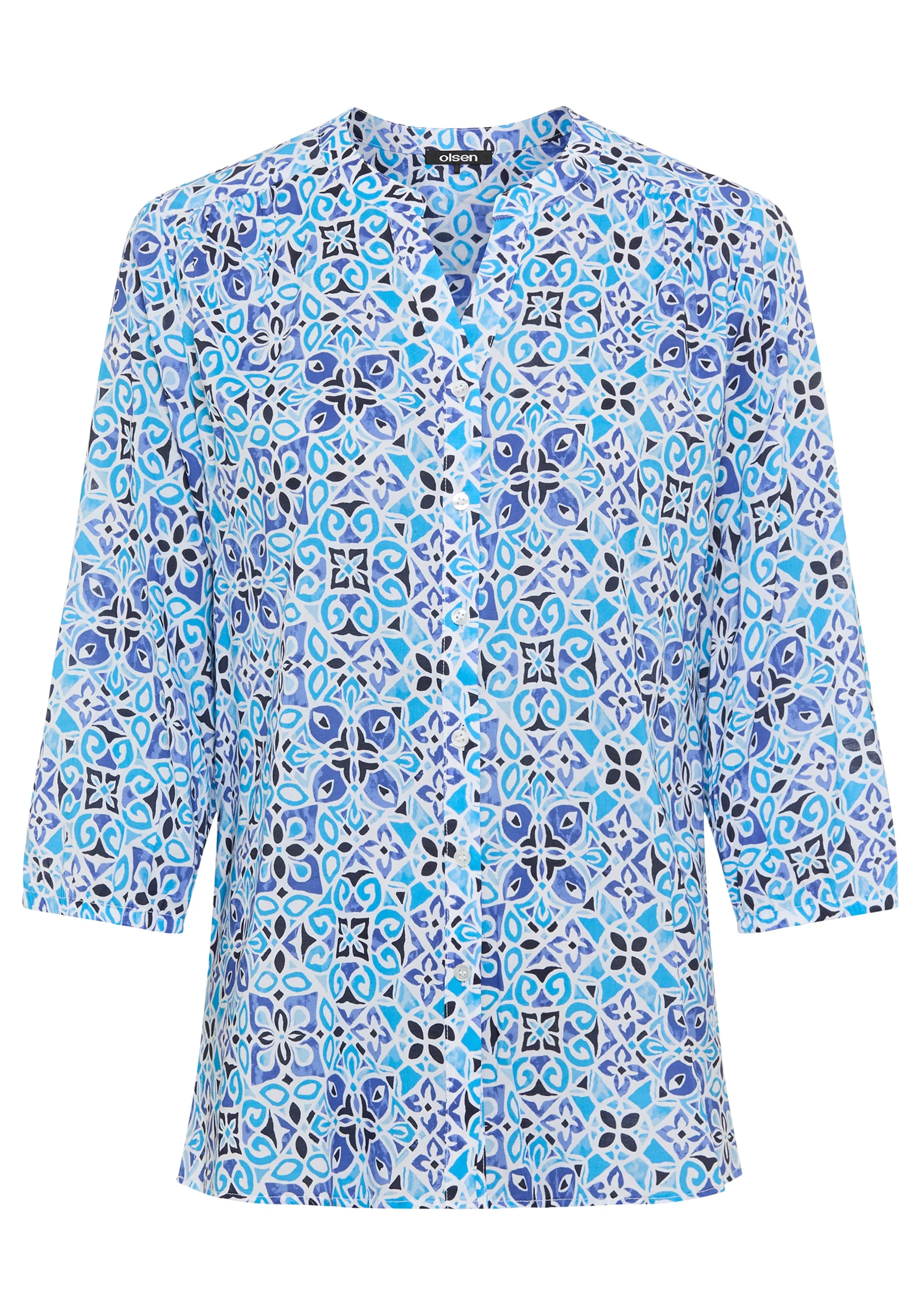 Panneaux Tile Print Tunic Shirt - Image 6