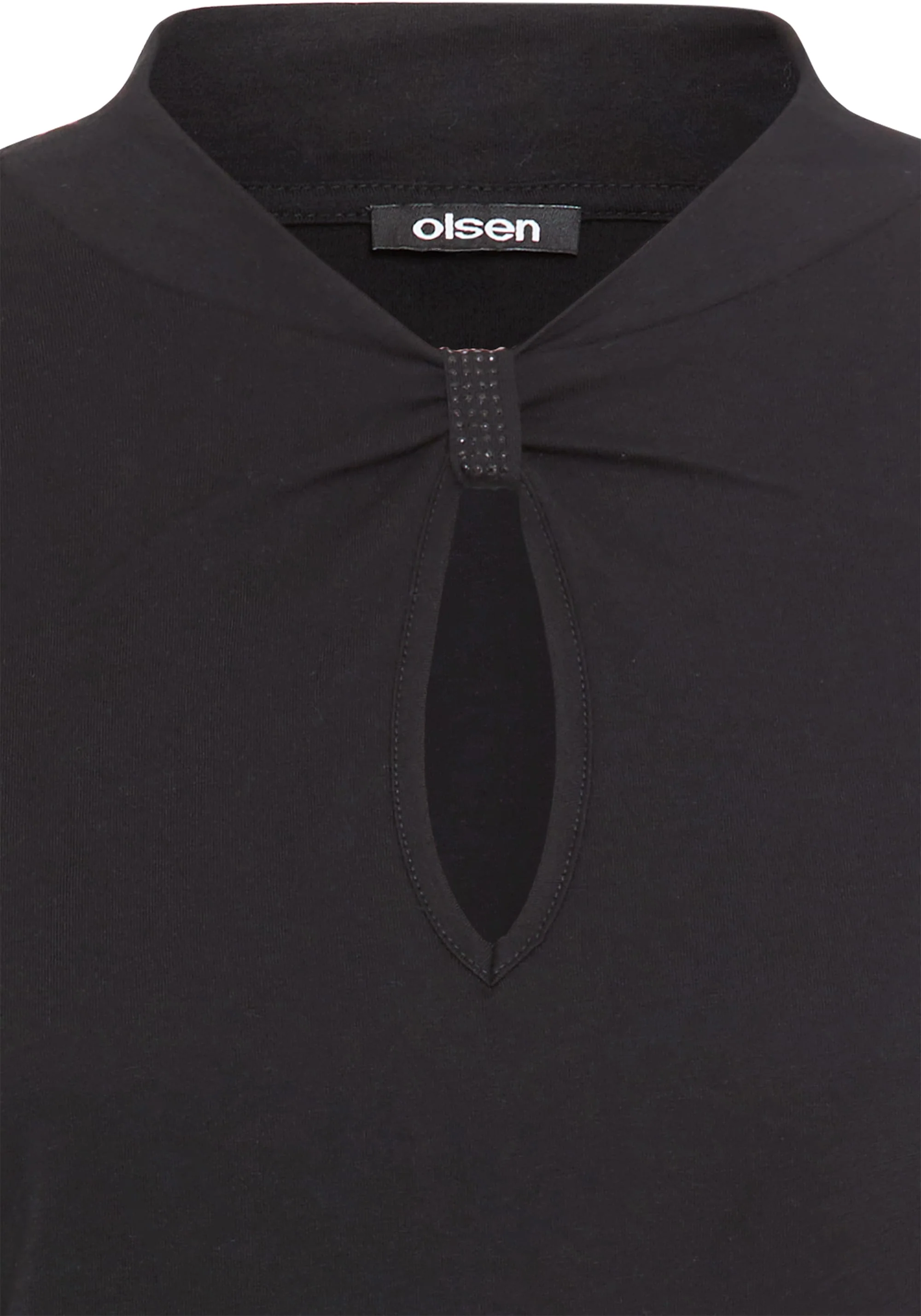 Peekaboo Neck T-Shirt - Image 7
