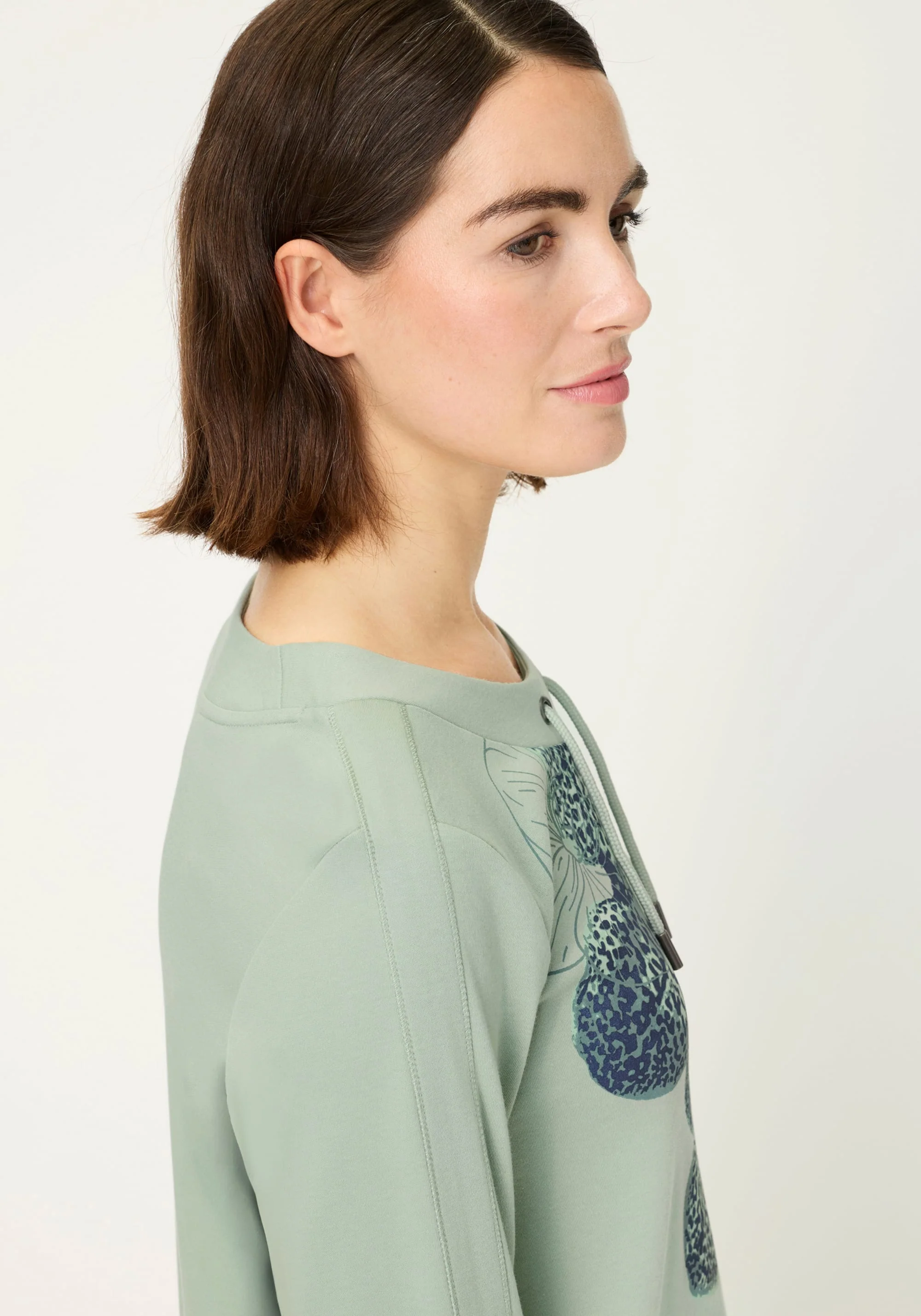 Placement Print Jersey Top - Image 4