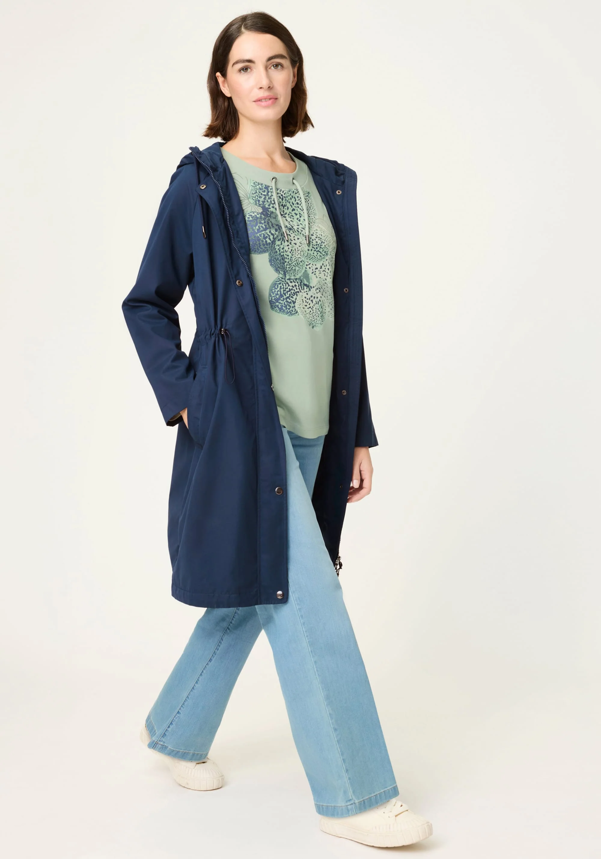 Placement Print Jersey Top - Image 5
