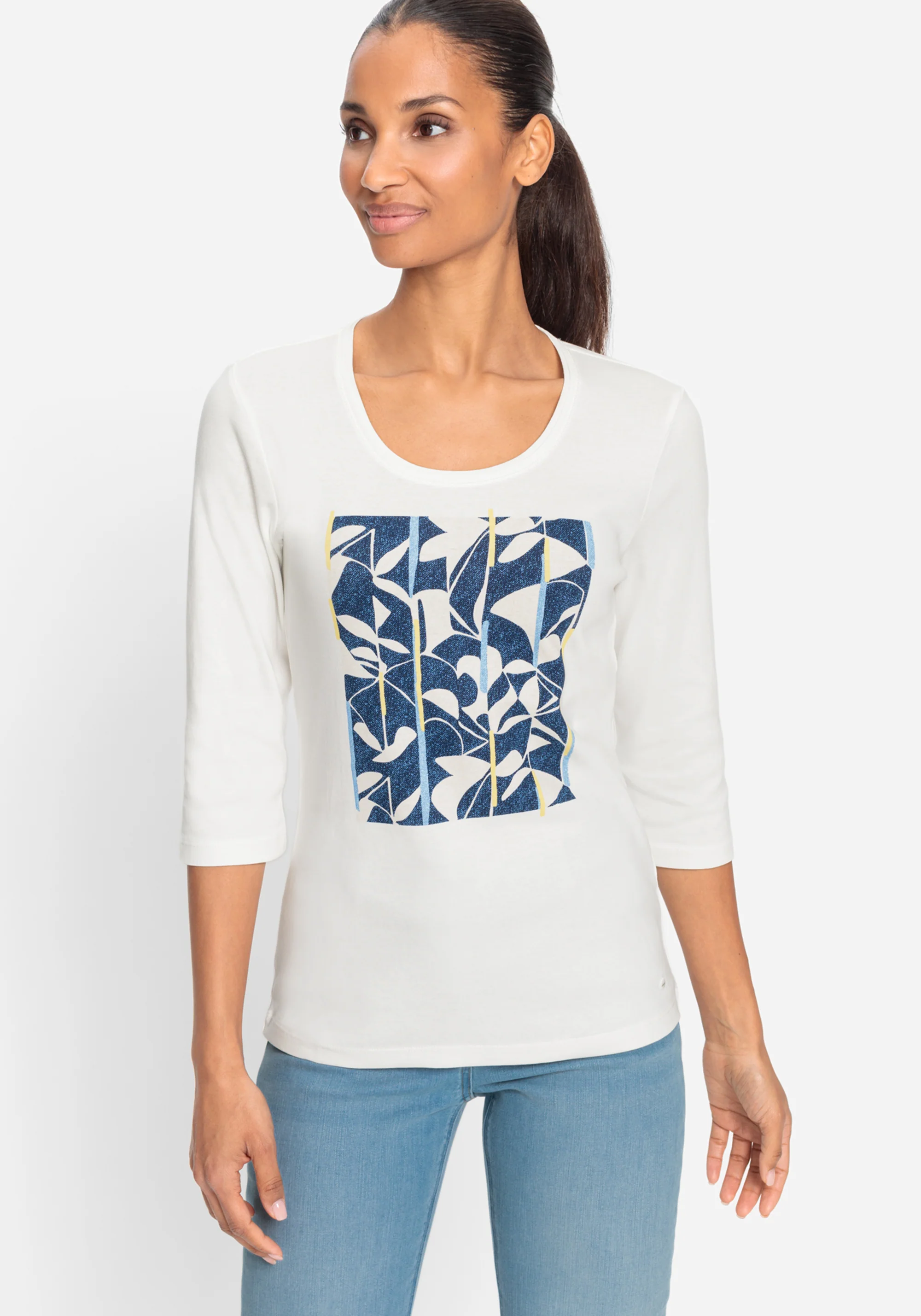Placement Print T-Shirt