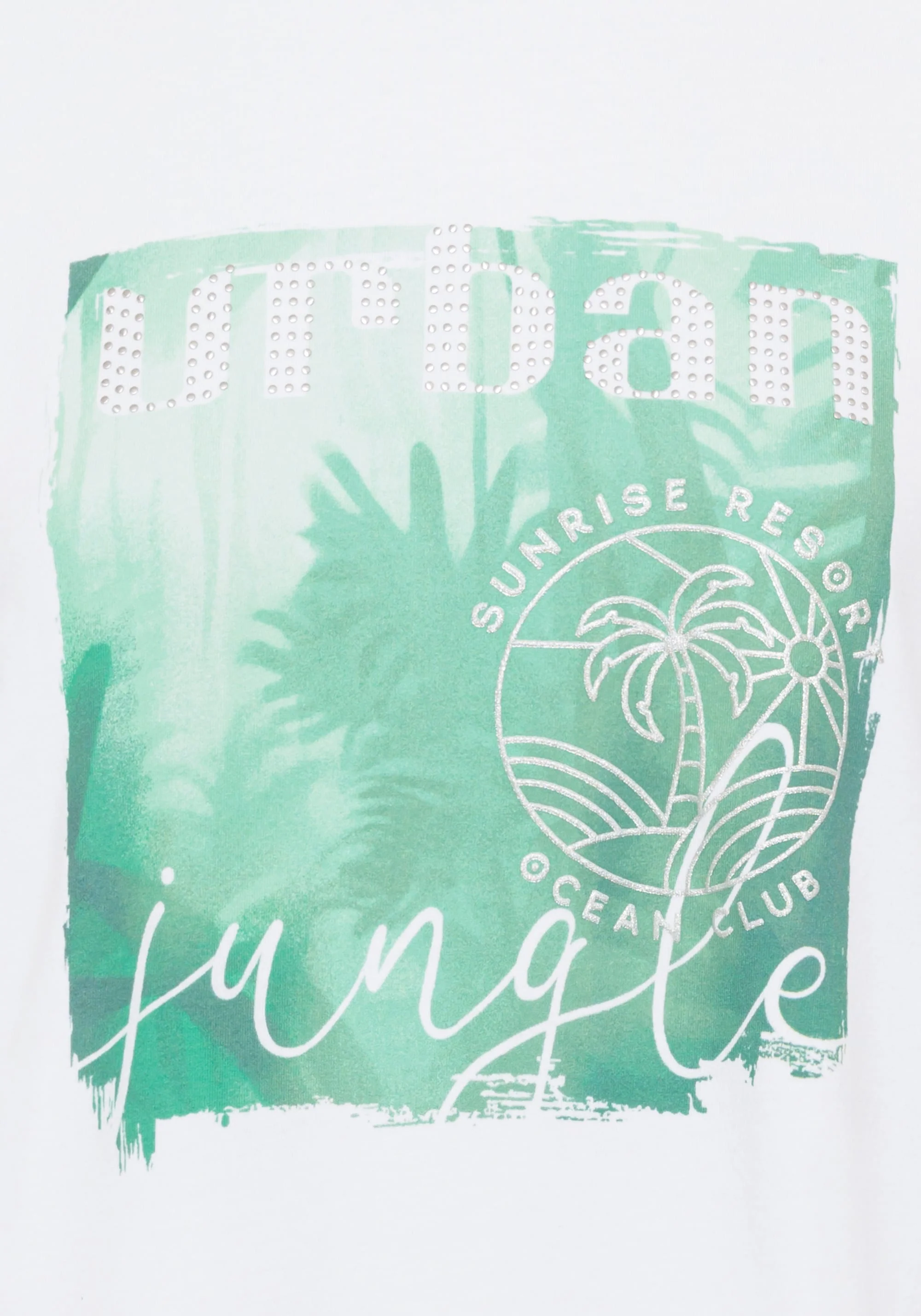 Placement Print T-Shirt - Image 6