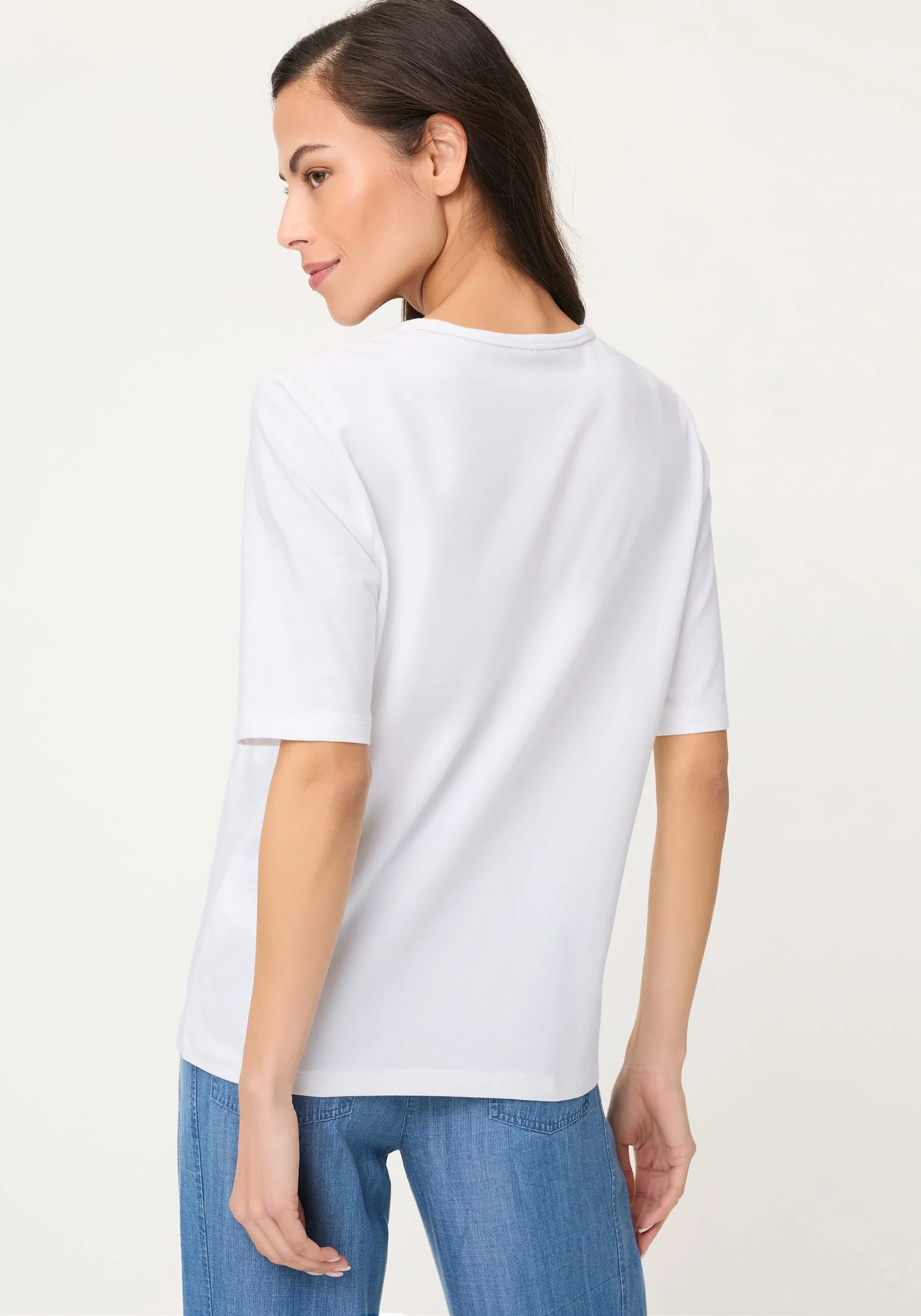 Placement Print T-Shirt - Image 3