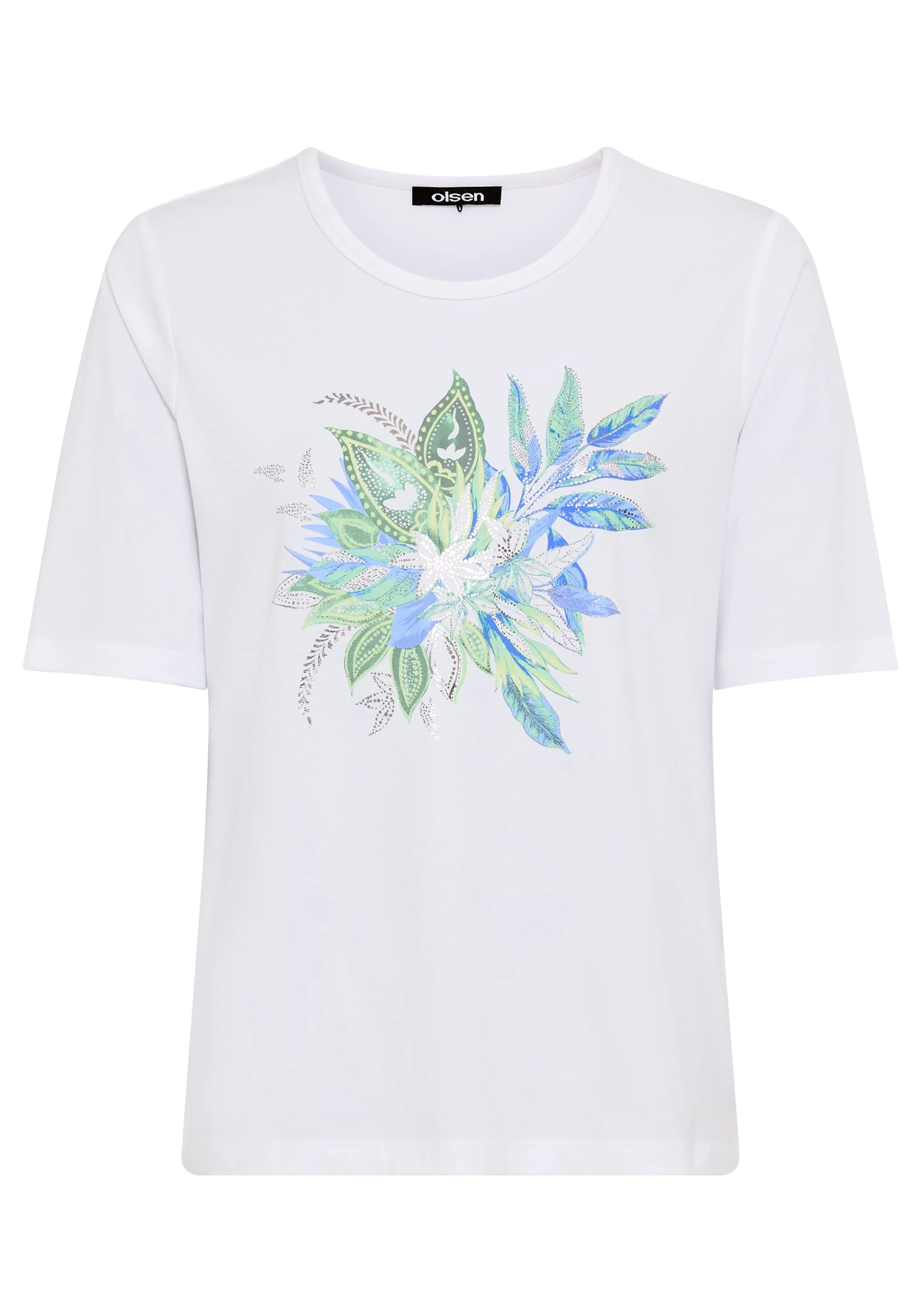 Placement Print T-Shirt - Image 5
