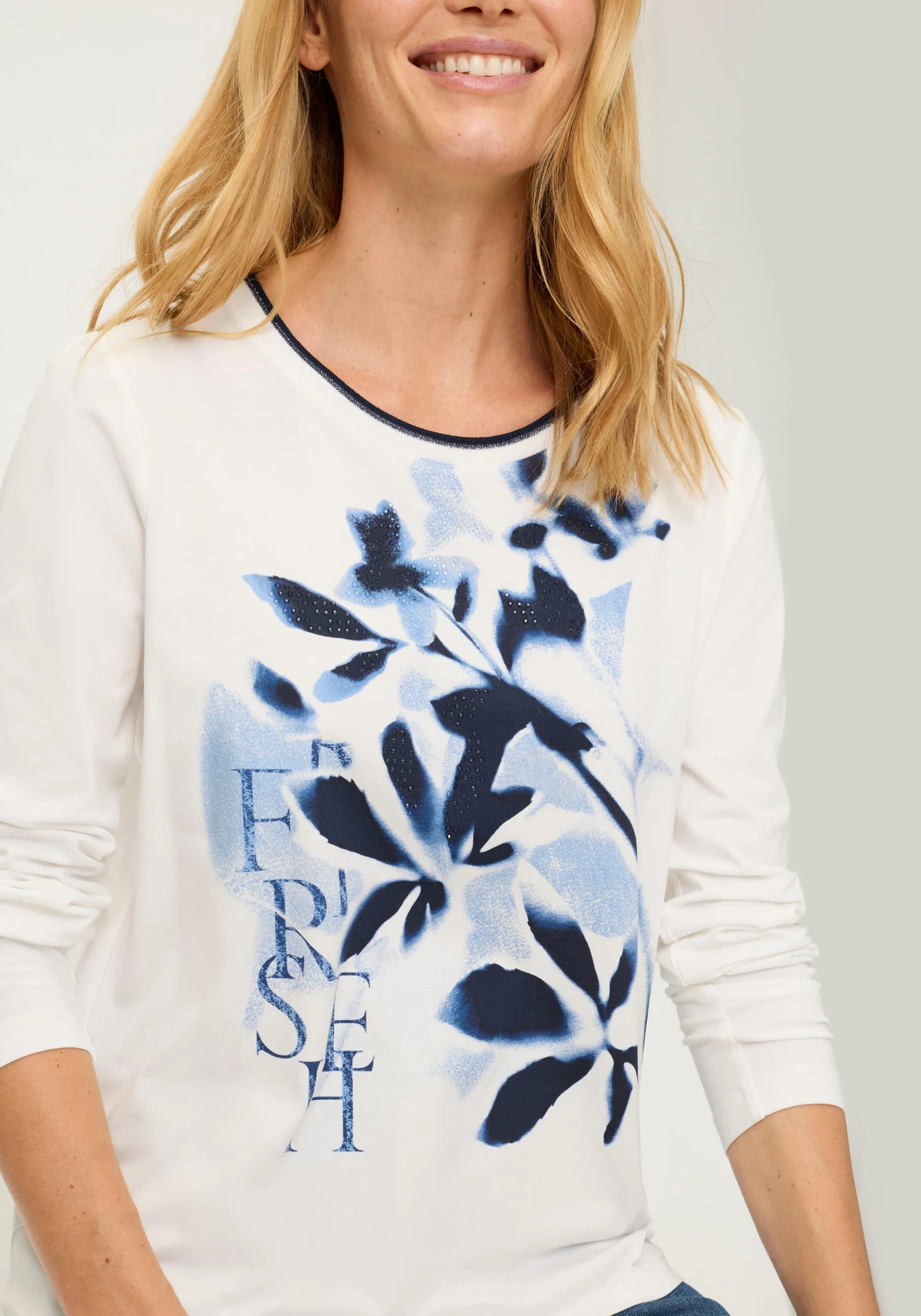 Placement Print T-Shirt - Image 3