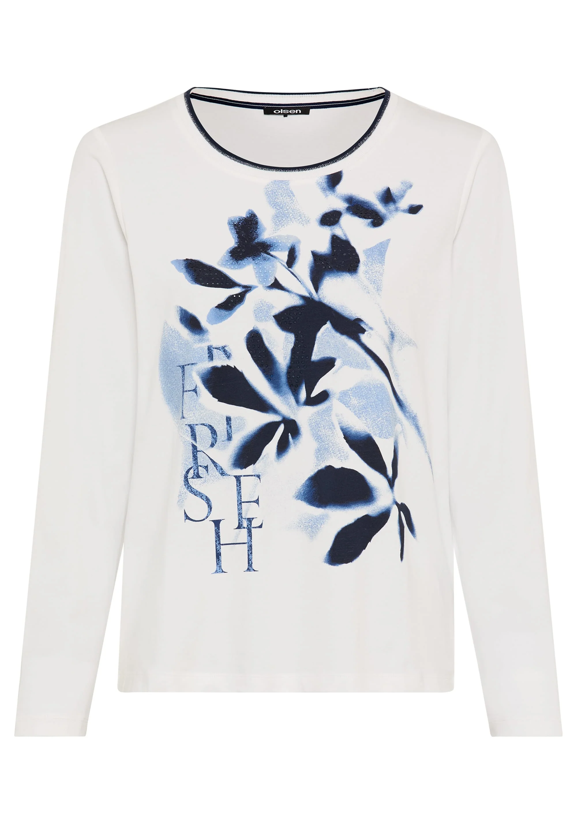Placement Print T-Shirt - Image 4