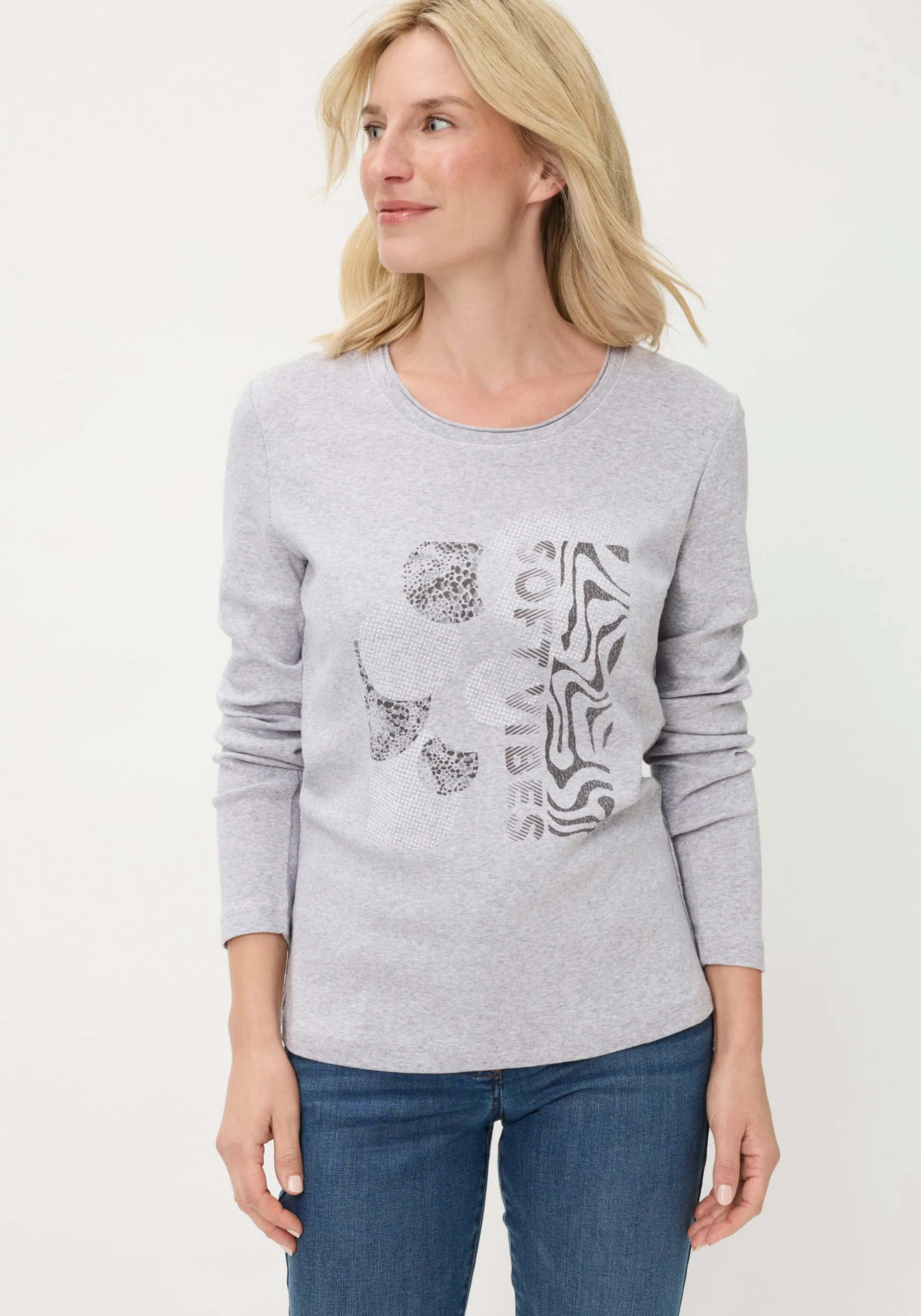 Placement Print T-Shirt