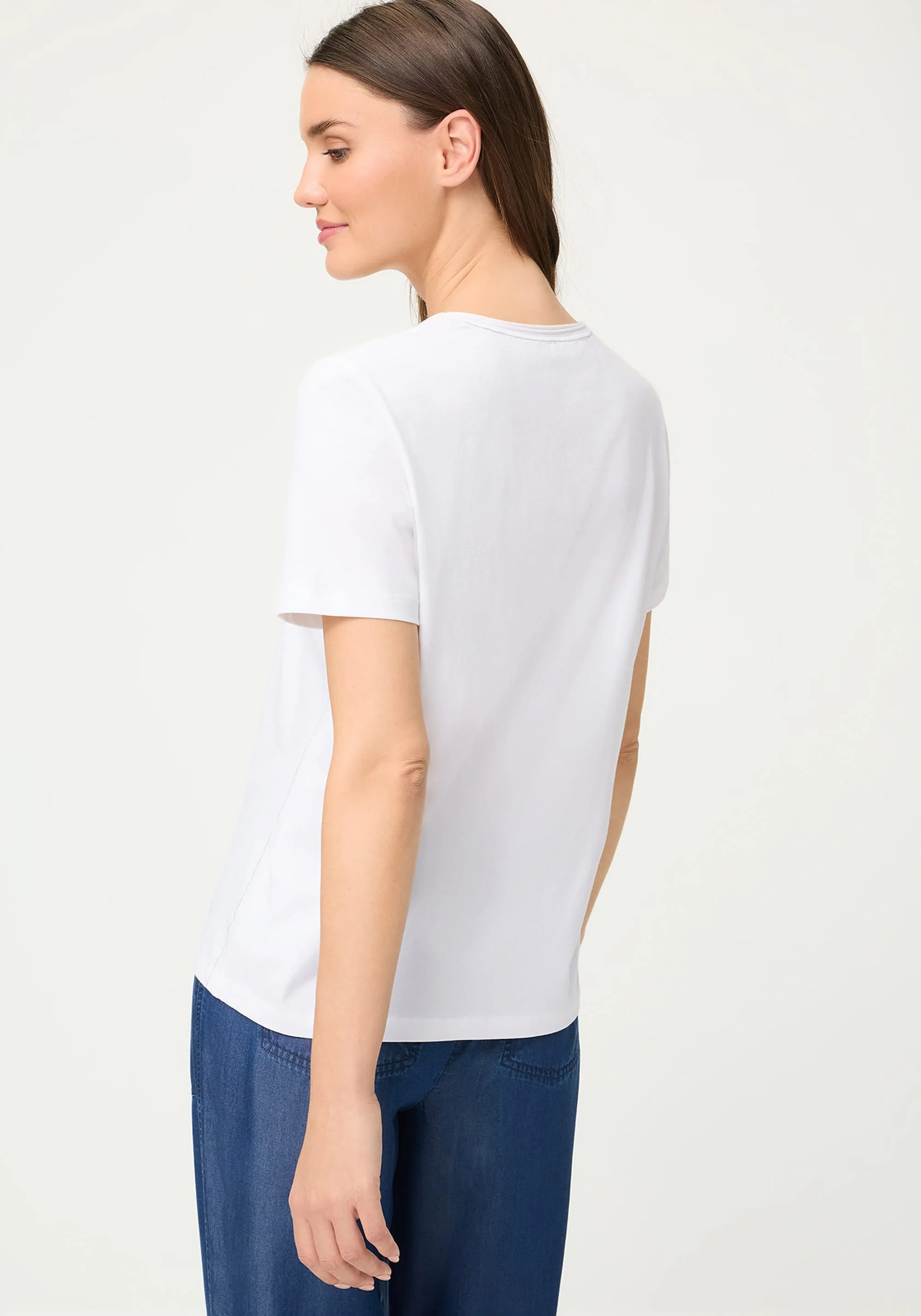 Placement Print T-Shirt - Image 3