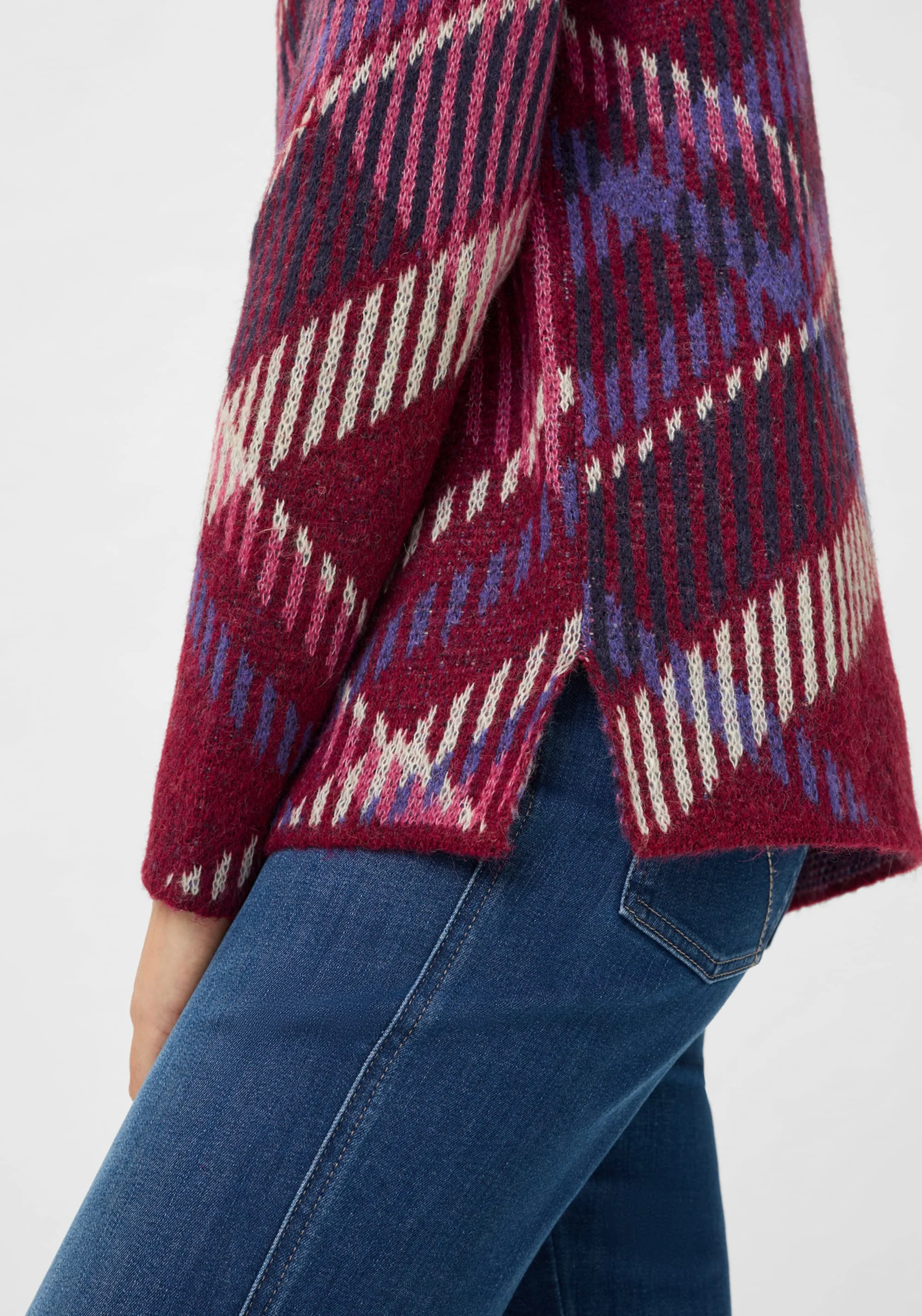 Plaid Statement Sweater - Image 3
