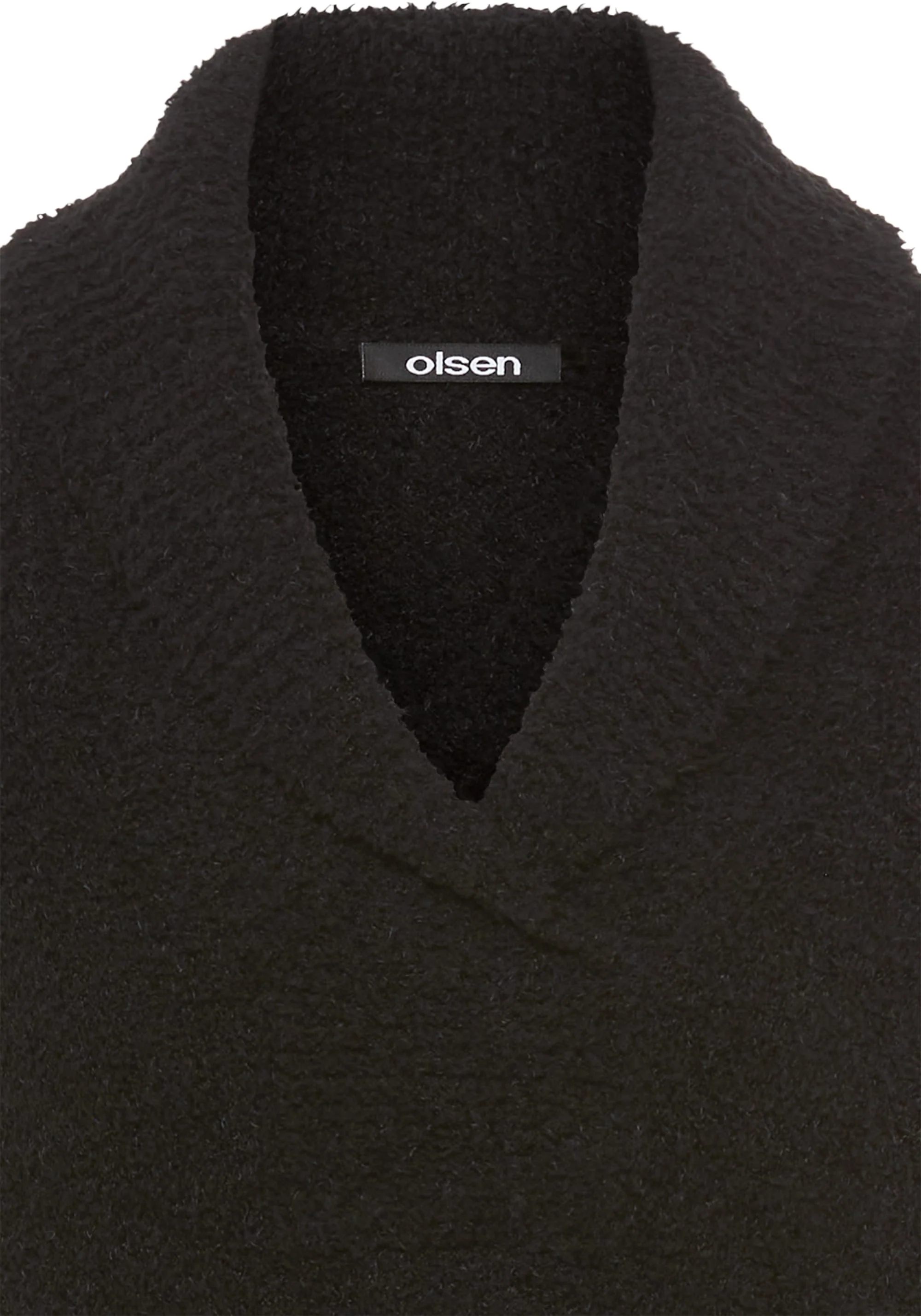 Plush Shawl Neck Sweater - Image 7