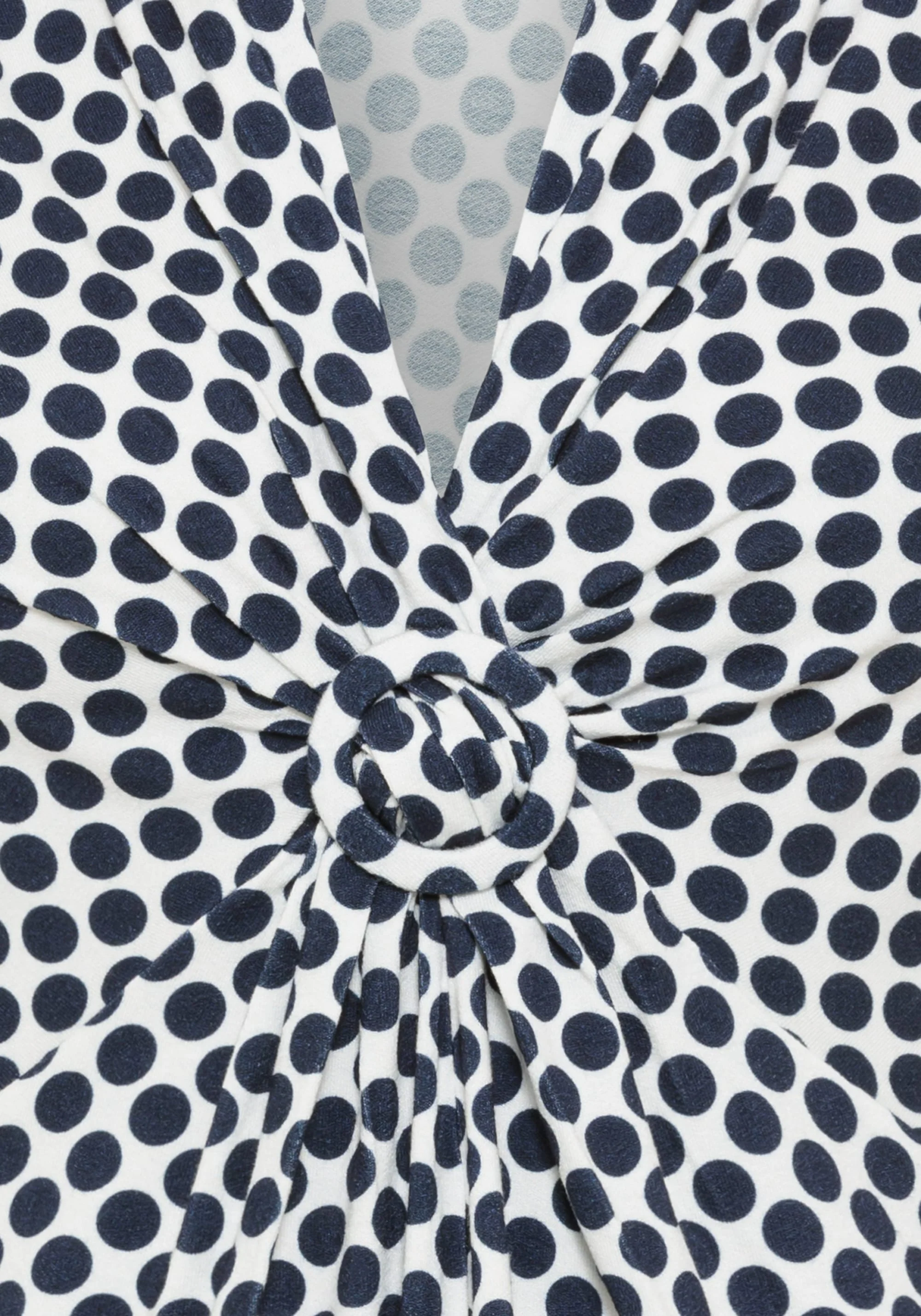 Polka Dot Sleeveless Shell - Image 5
