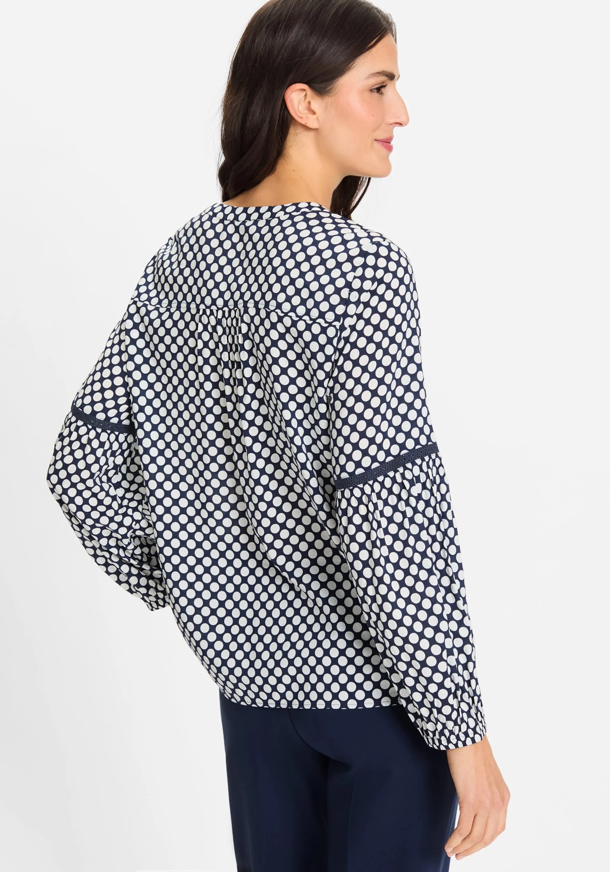 Polka Dot Tunic Shirt - Image 2