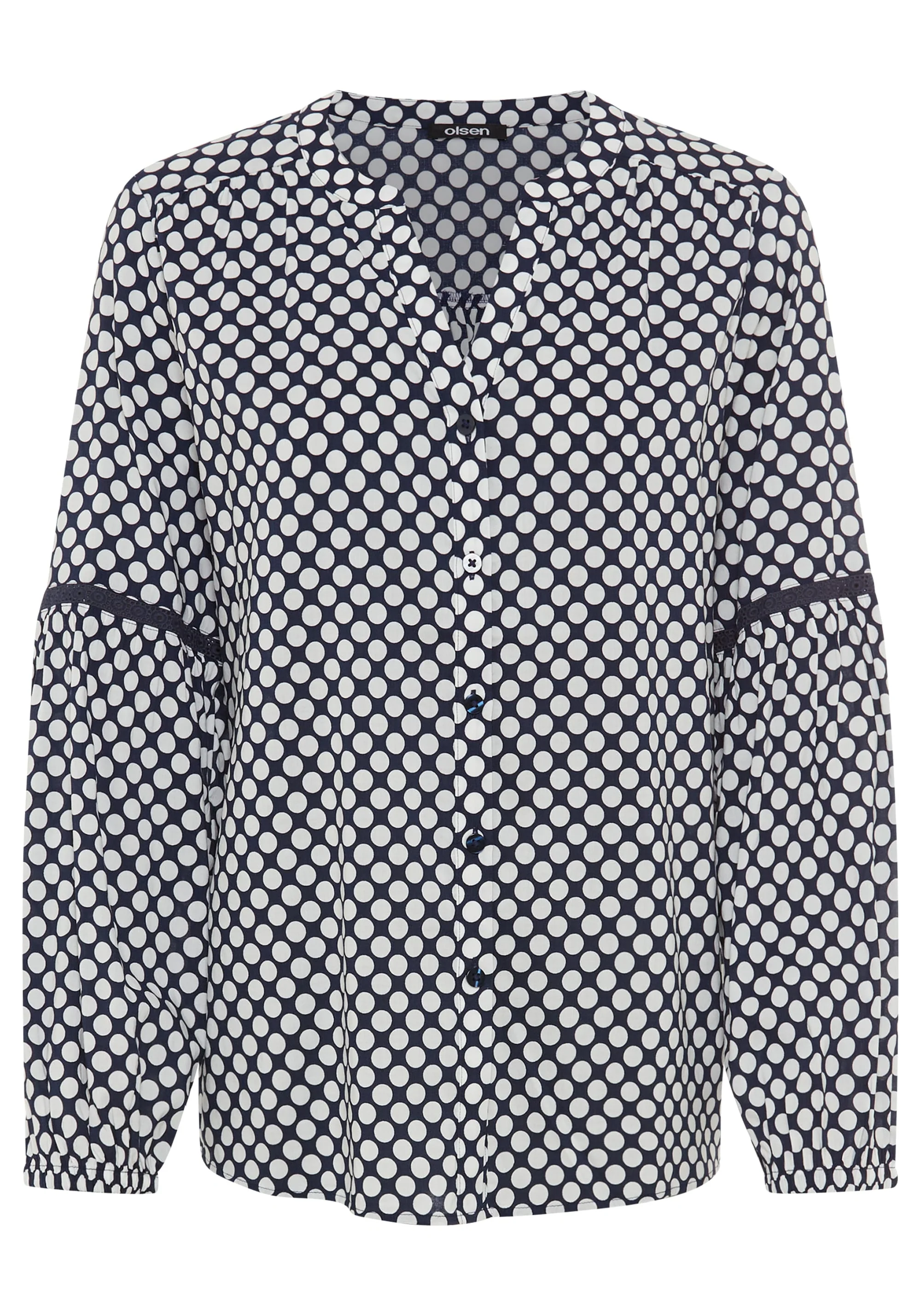 Polka Dot Tunic Shirt - Image 3