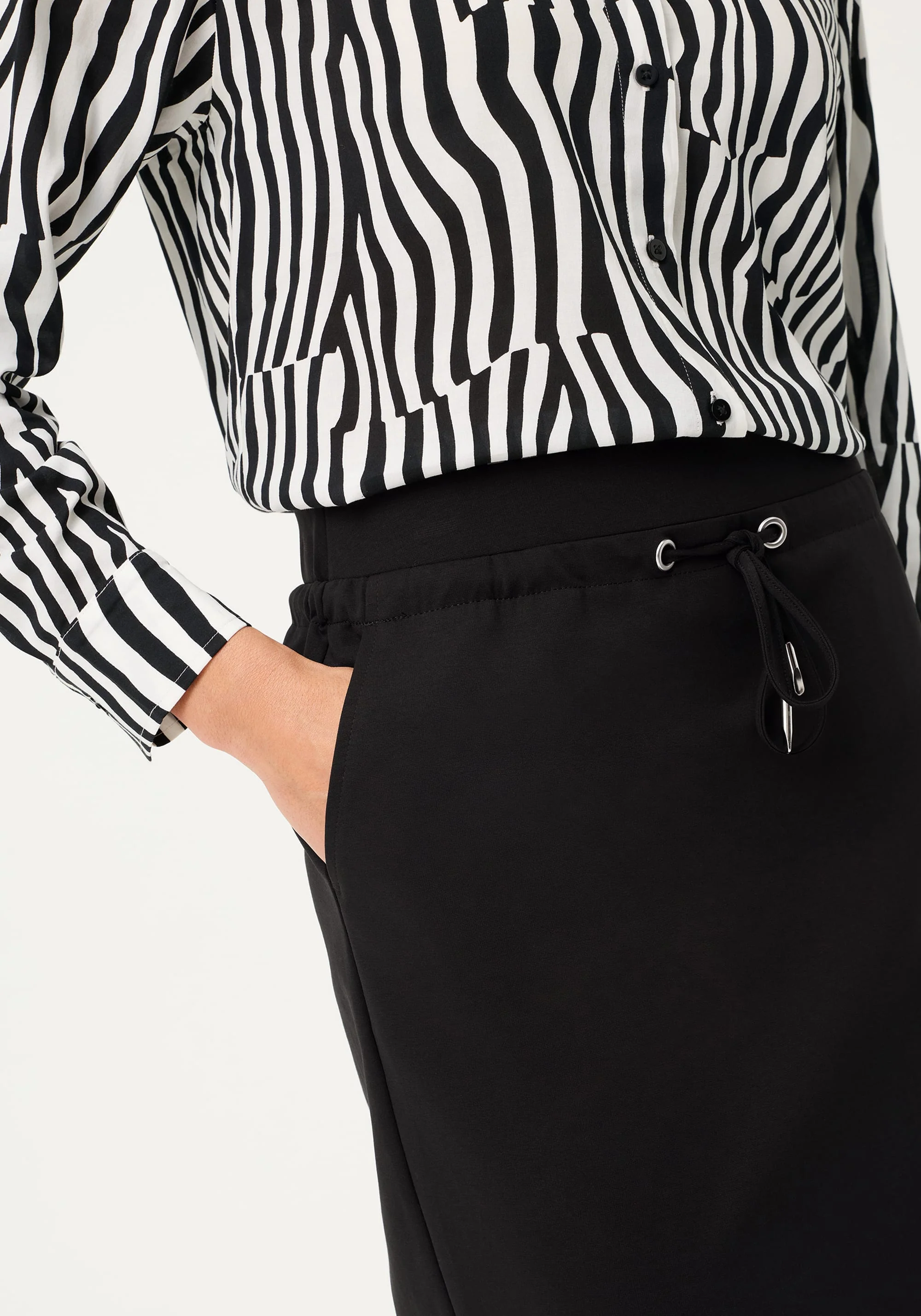 Ponte Roma Knit Skirt - Image 4