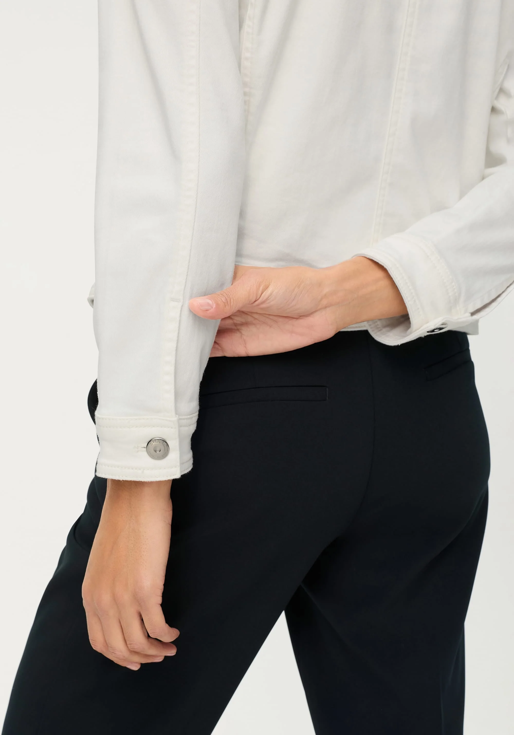 Power Stretch Jean Jacket - Image 4