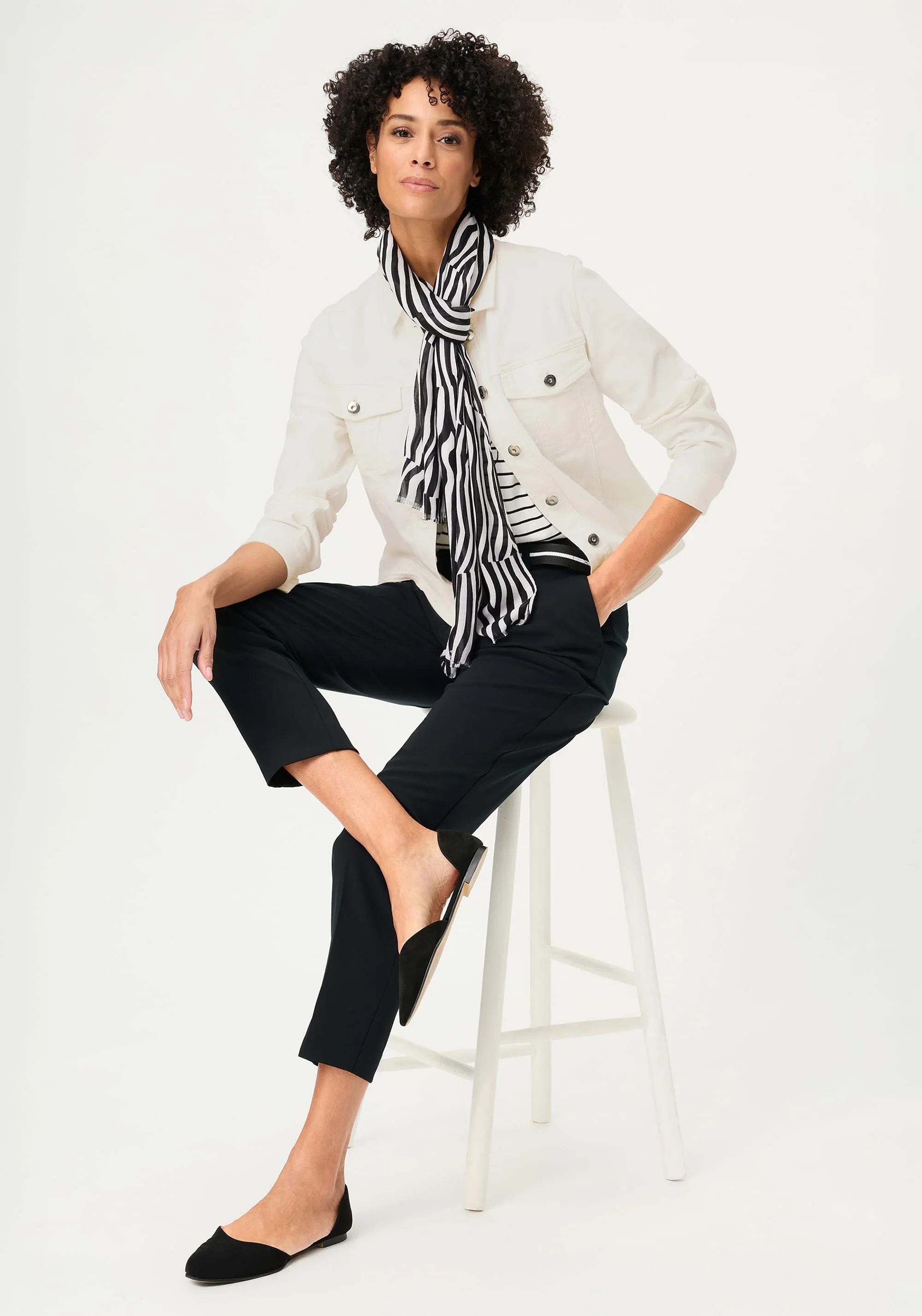 Power Stretch Jean Jacket - Image 5