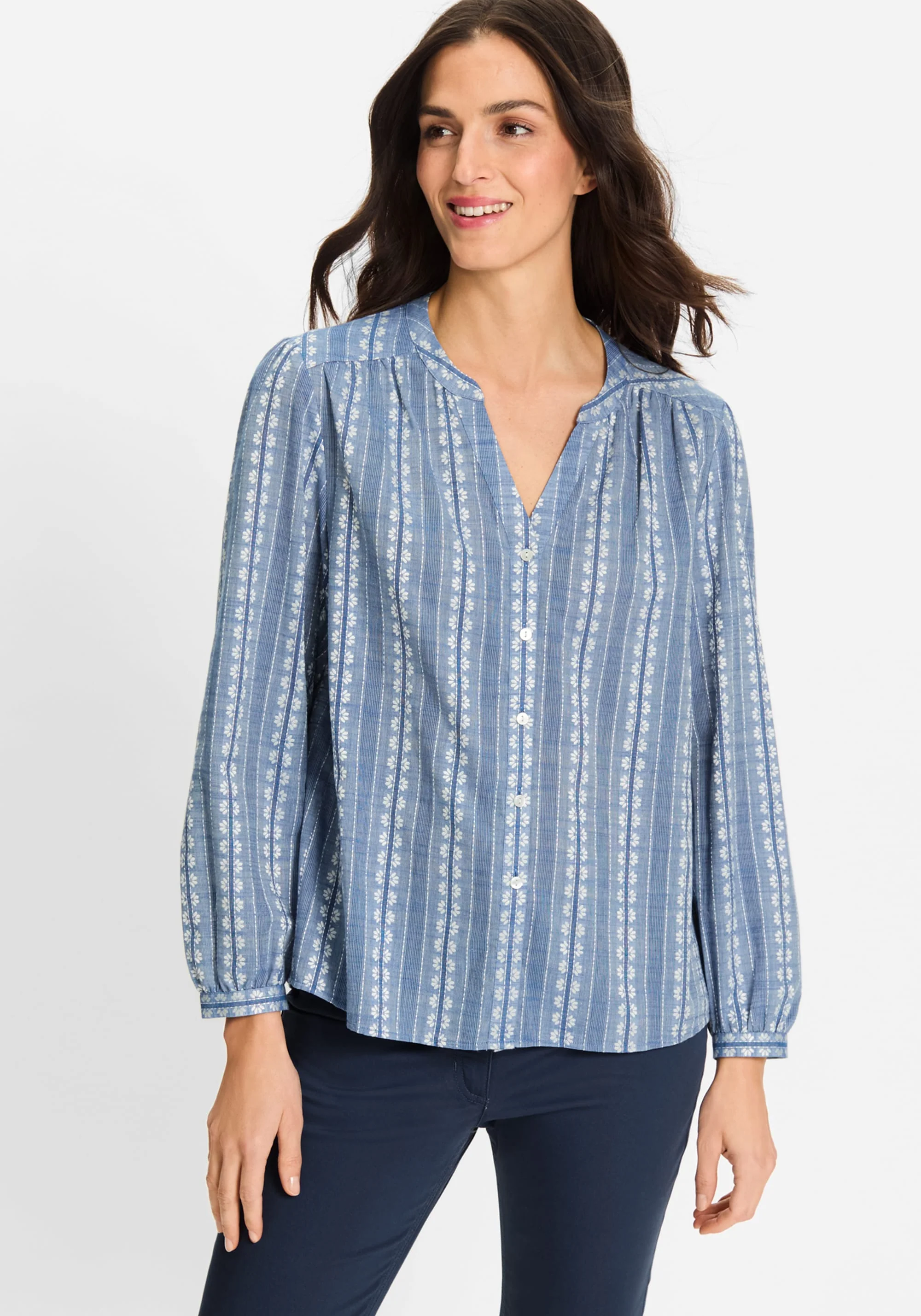 Prairie Floral Embroidered Tunic