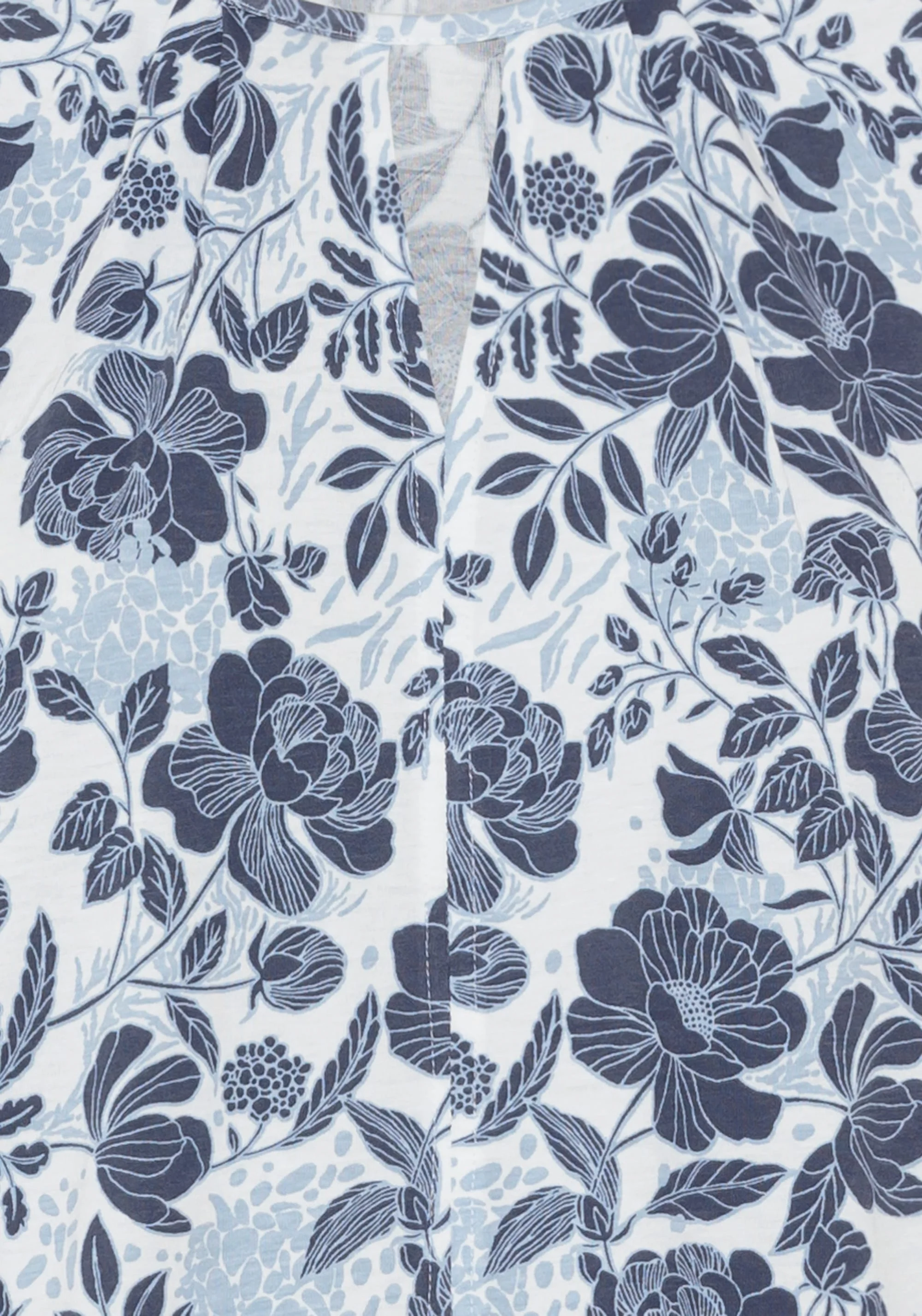 Prairie Floral Keyhole Neck T-Shirt - Image 5