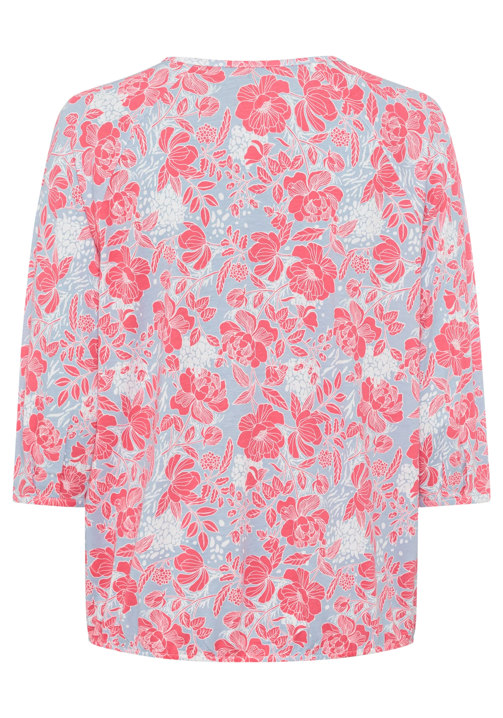 Prairie Floral Keyhole Neck T-Shirt - Image 9