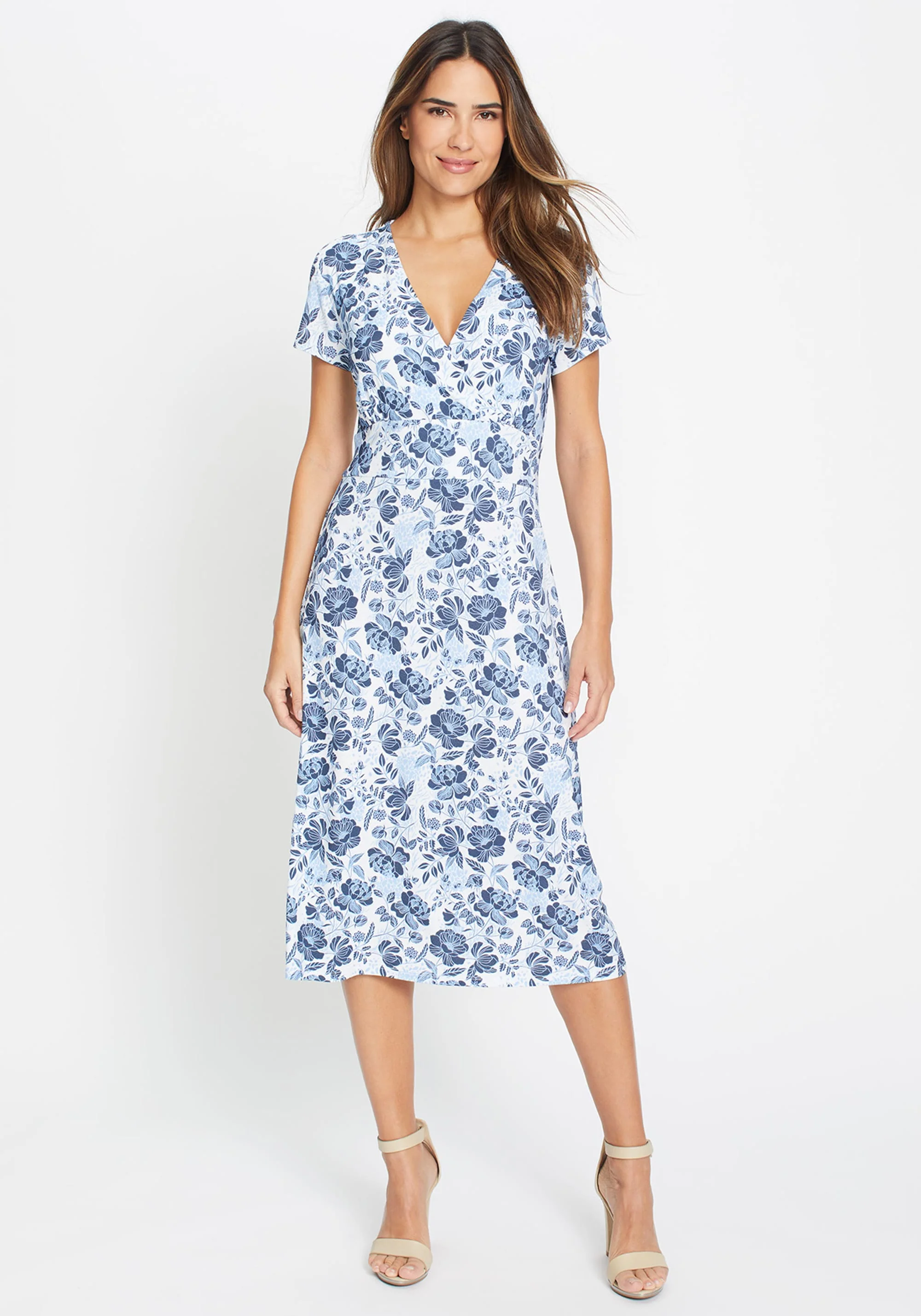 Prairie Floral Knit Dress