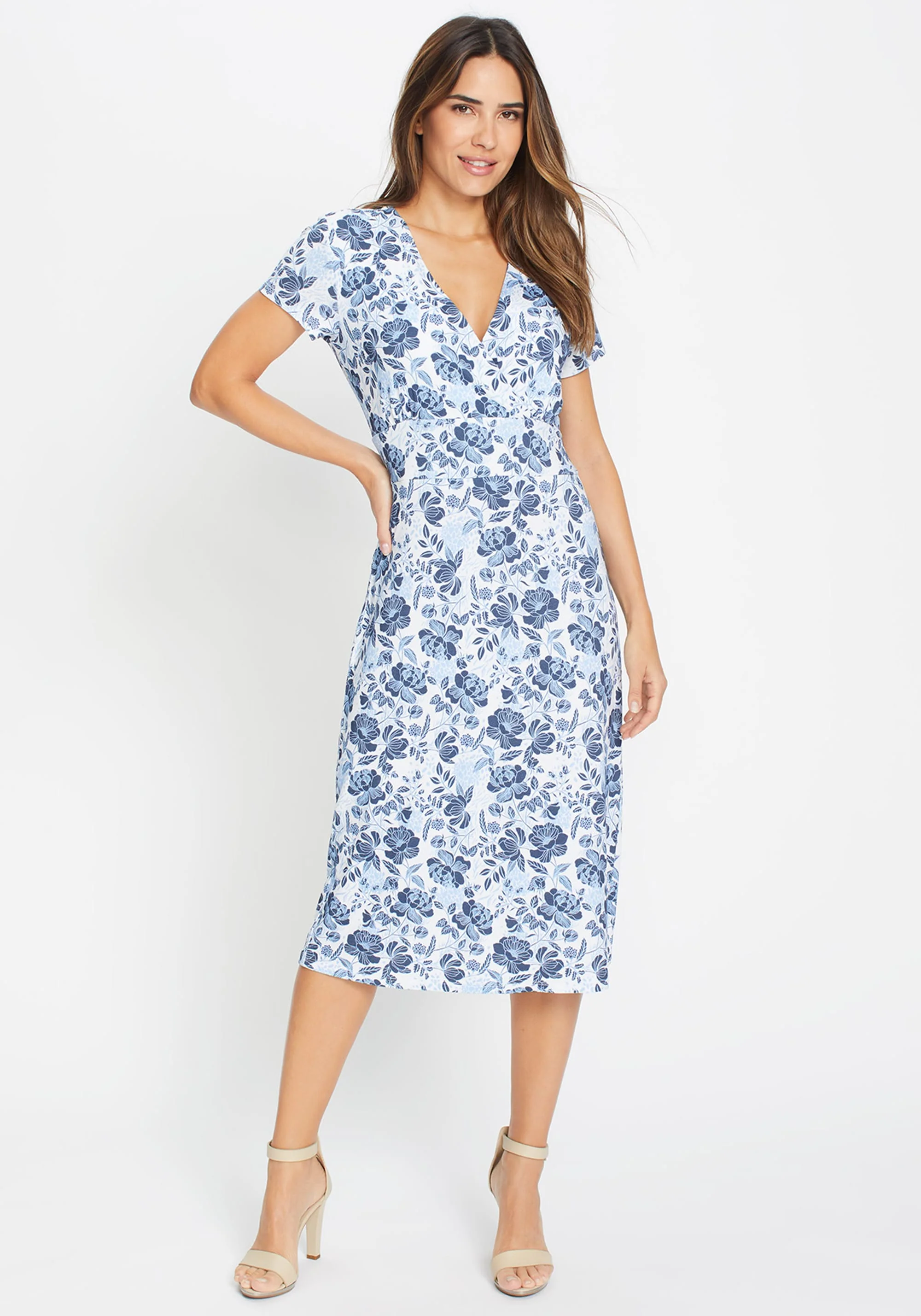 Prairie Floral Knit Dress - Image 2