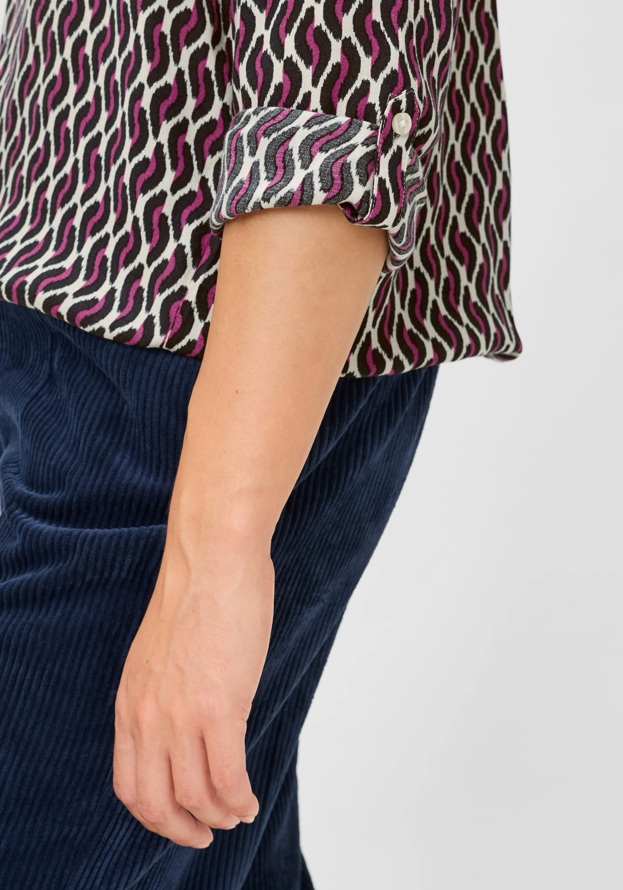 Printed Tunic Blouse - Image 3