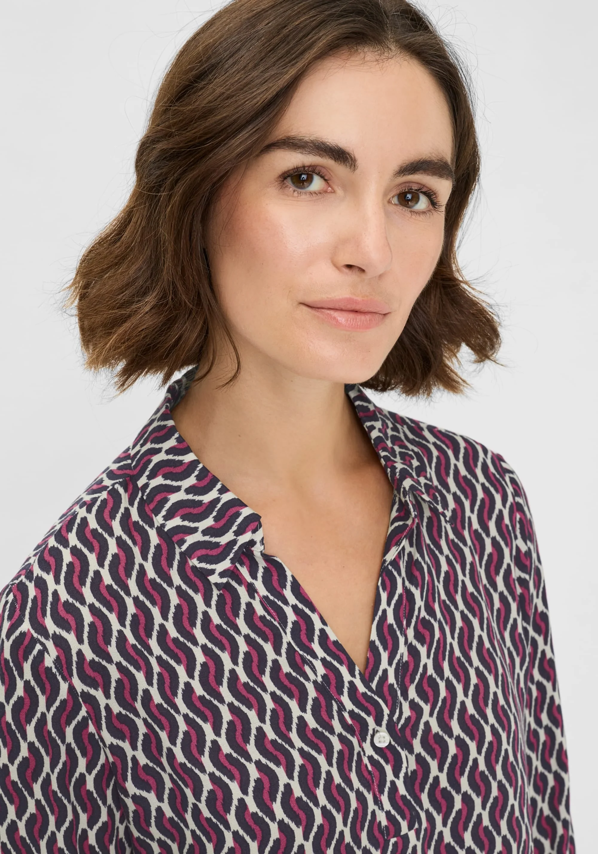 Printed Tunic Blouse - Image 4