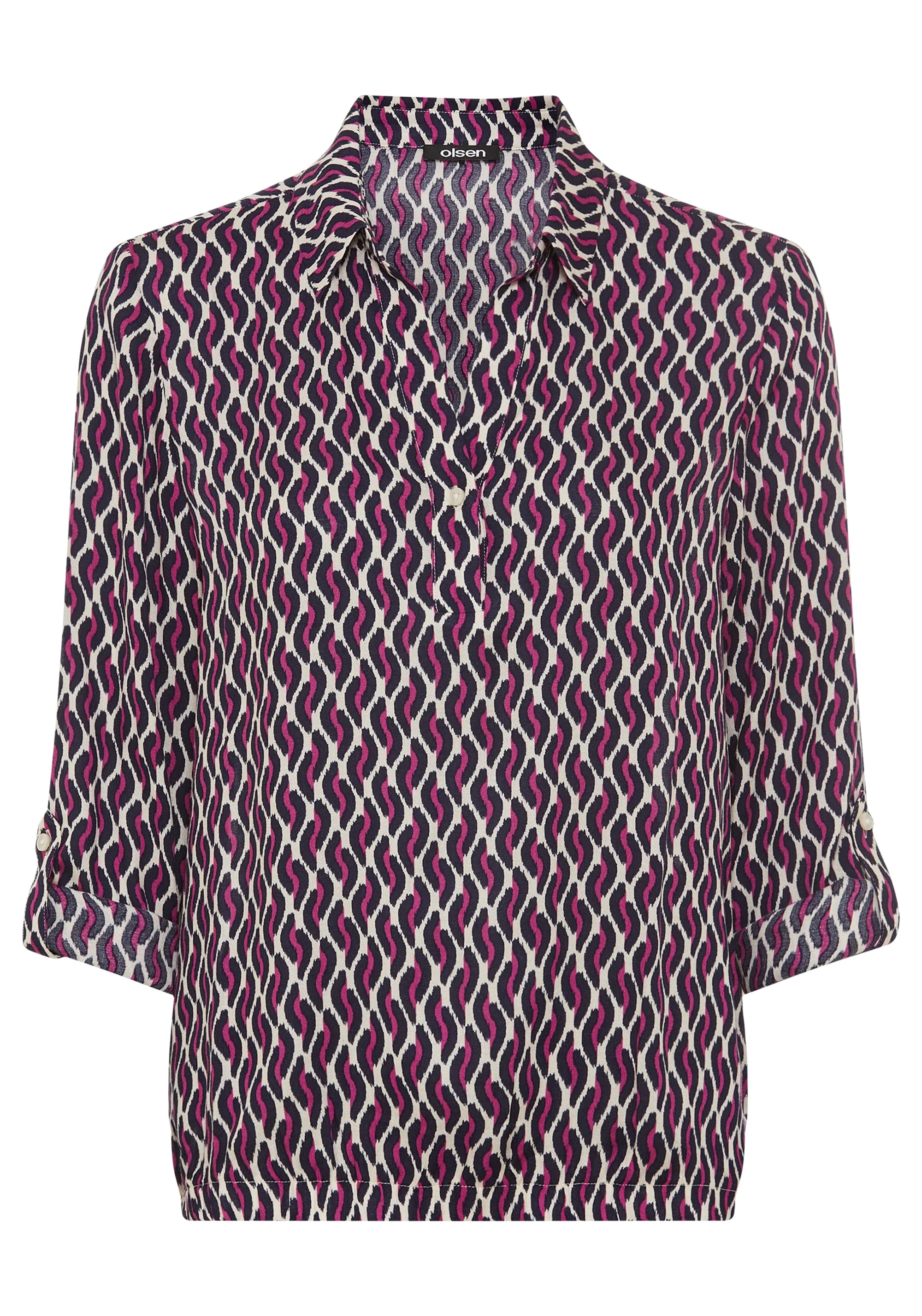 Printed Tunic Blouse - Image 6
