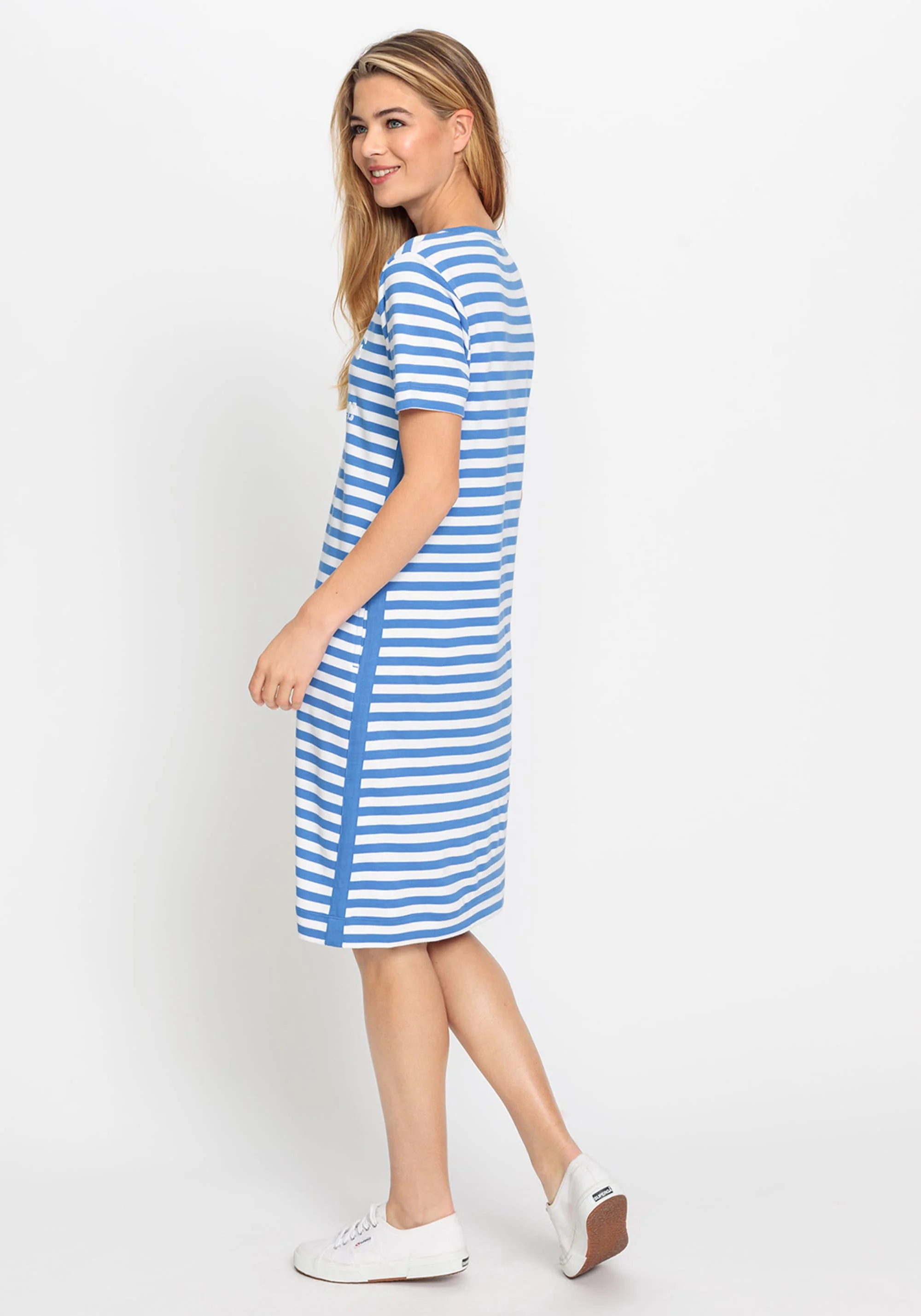 Marina Striped Dress - Image 3
