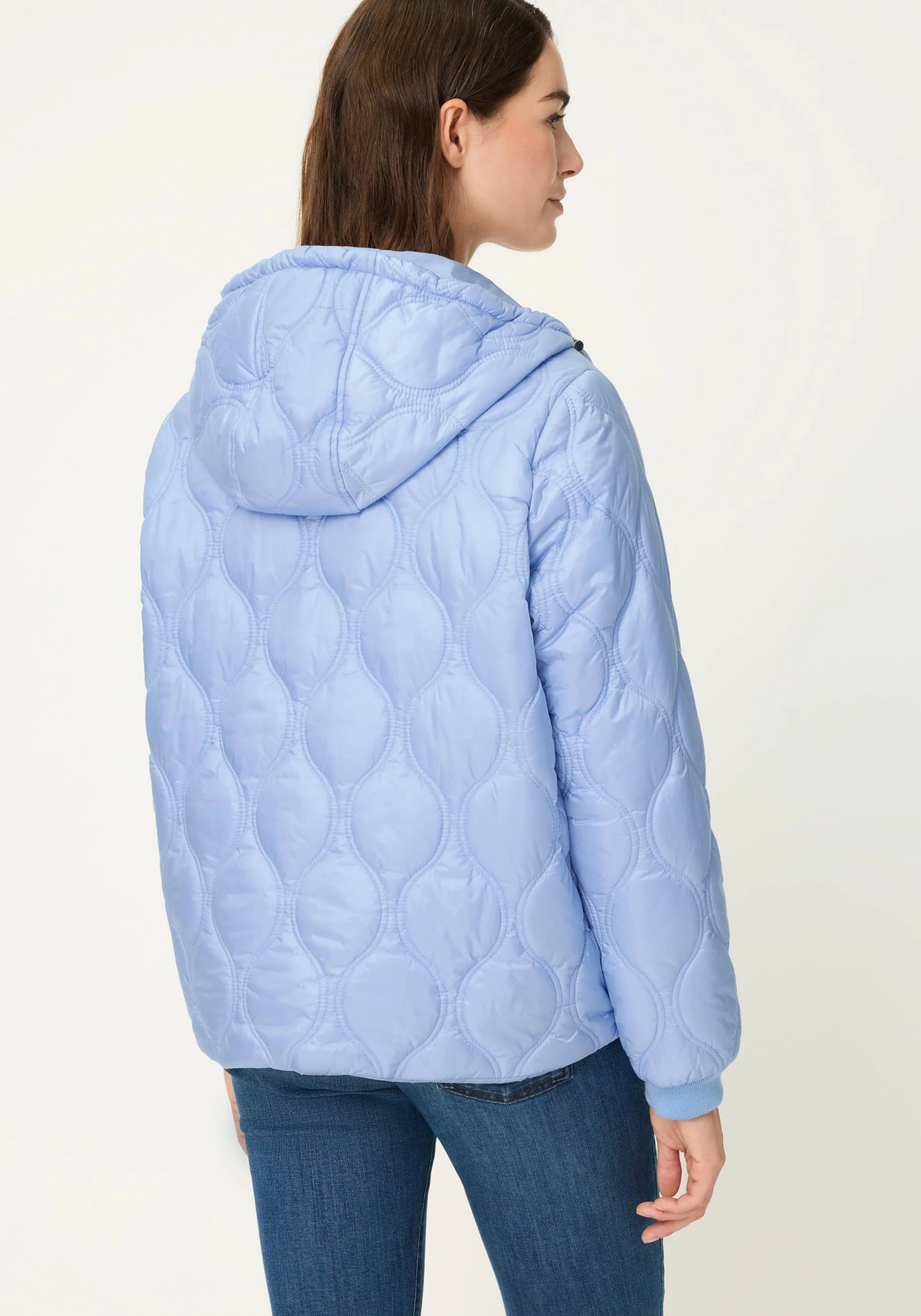 Quilted Jacket with Hood - Image 3