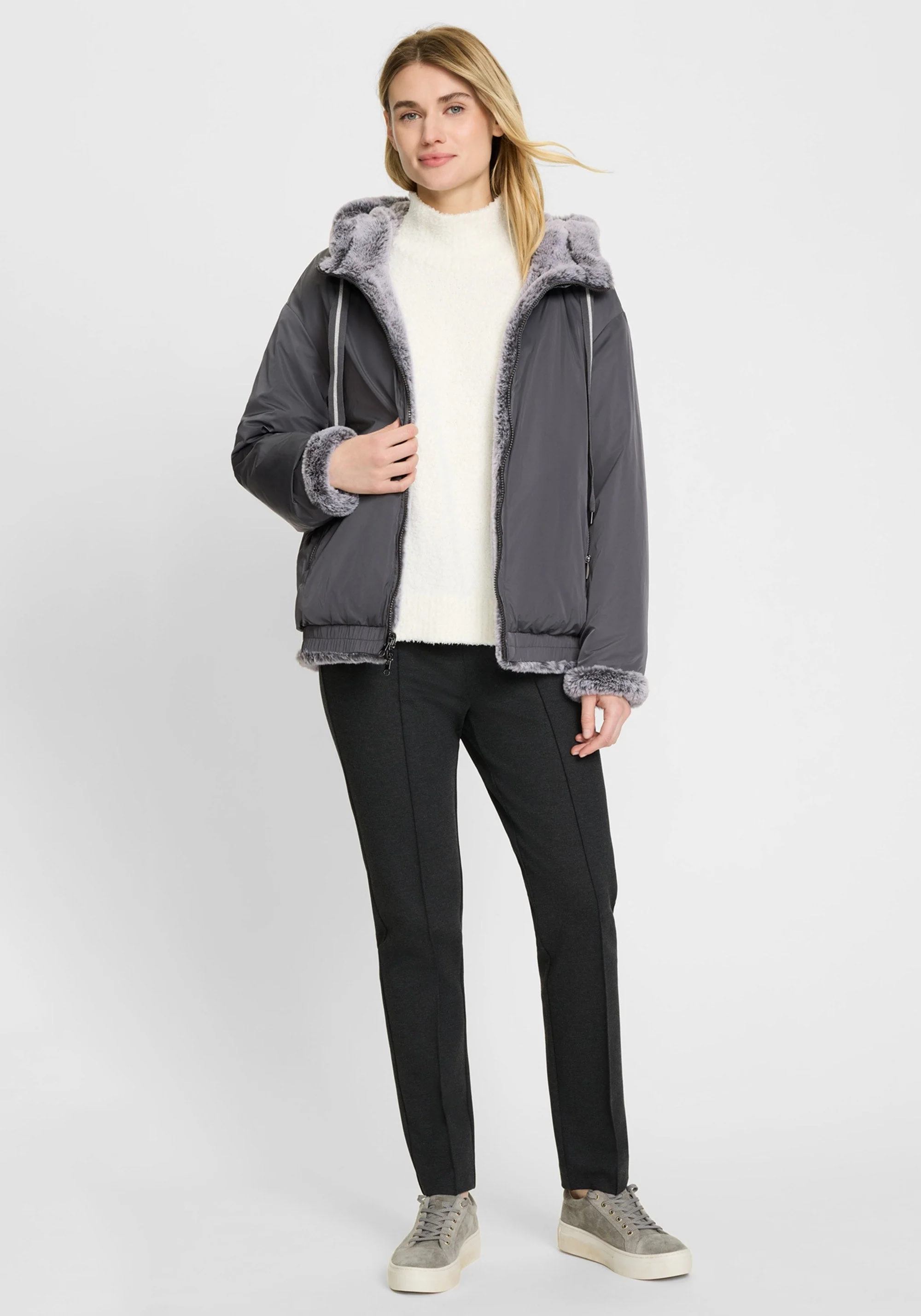 Reversible Hooded Jacket - Image 5