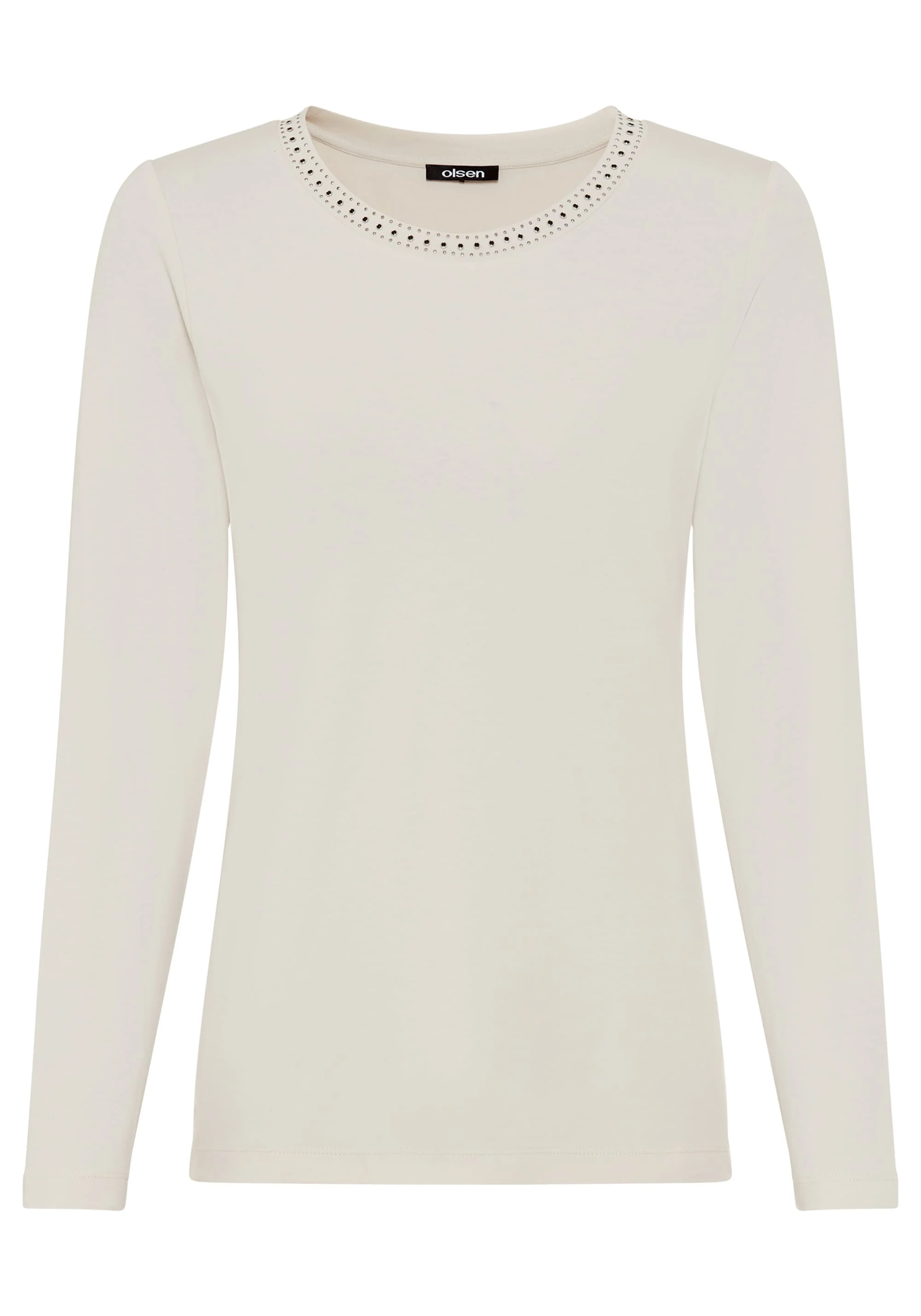 Rhinestone Trim T-Shirt - Image 4