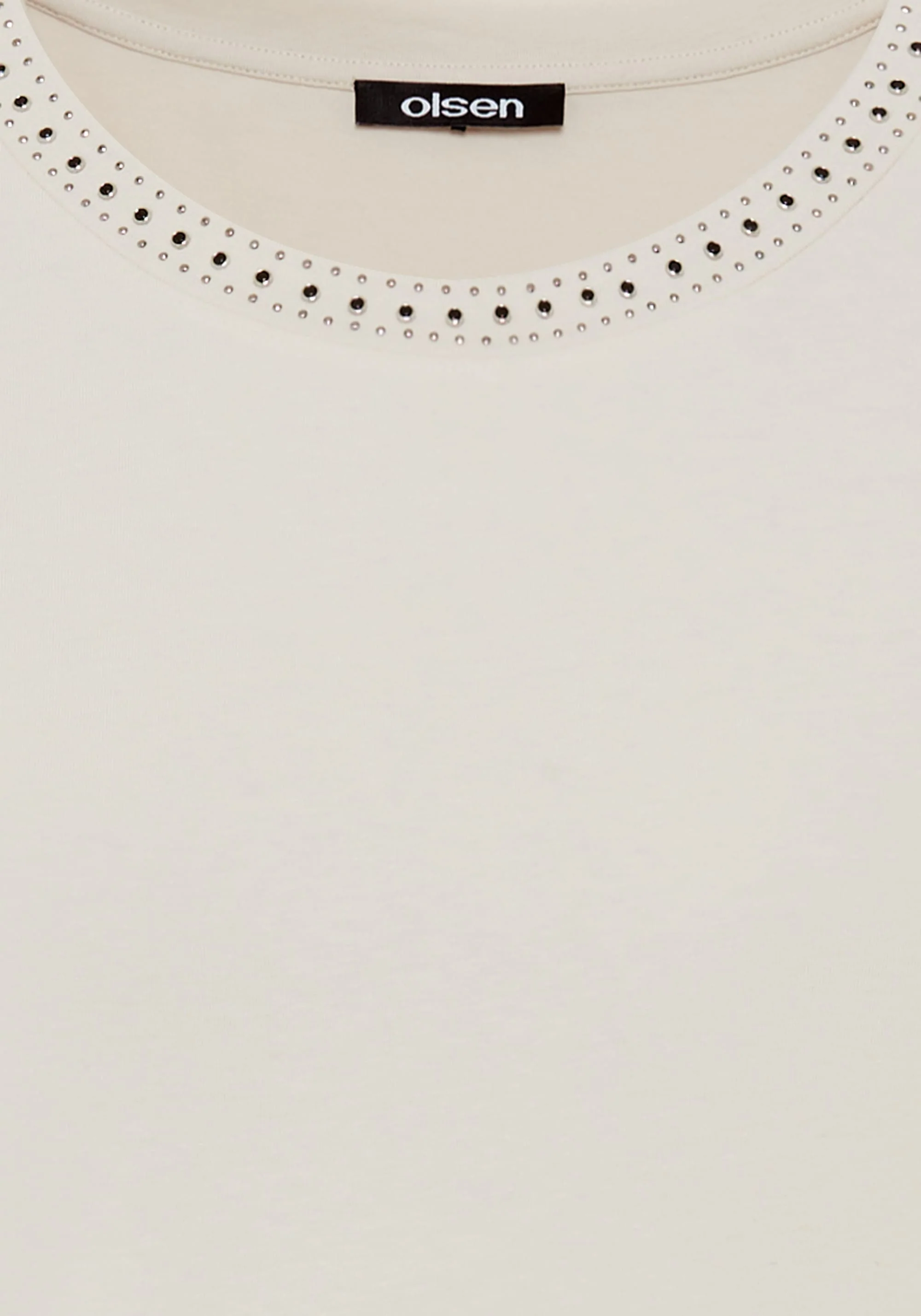 Rhinestone Trim T-Shirt - Image 6